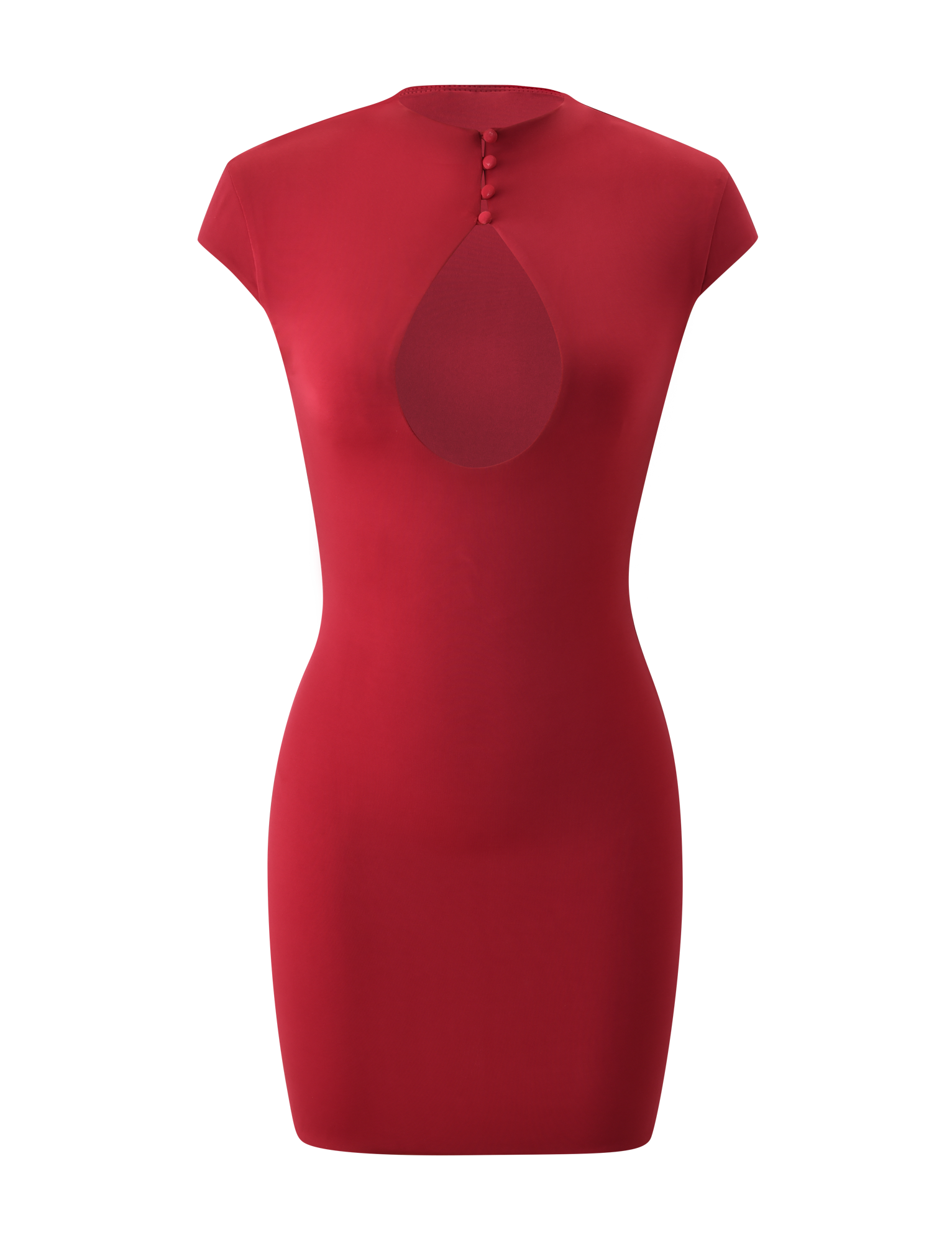 MILLS MINI DRESS - RED - Image 7