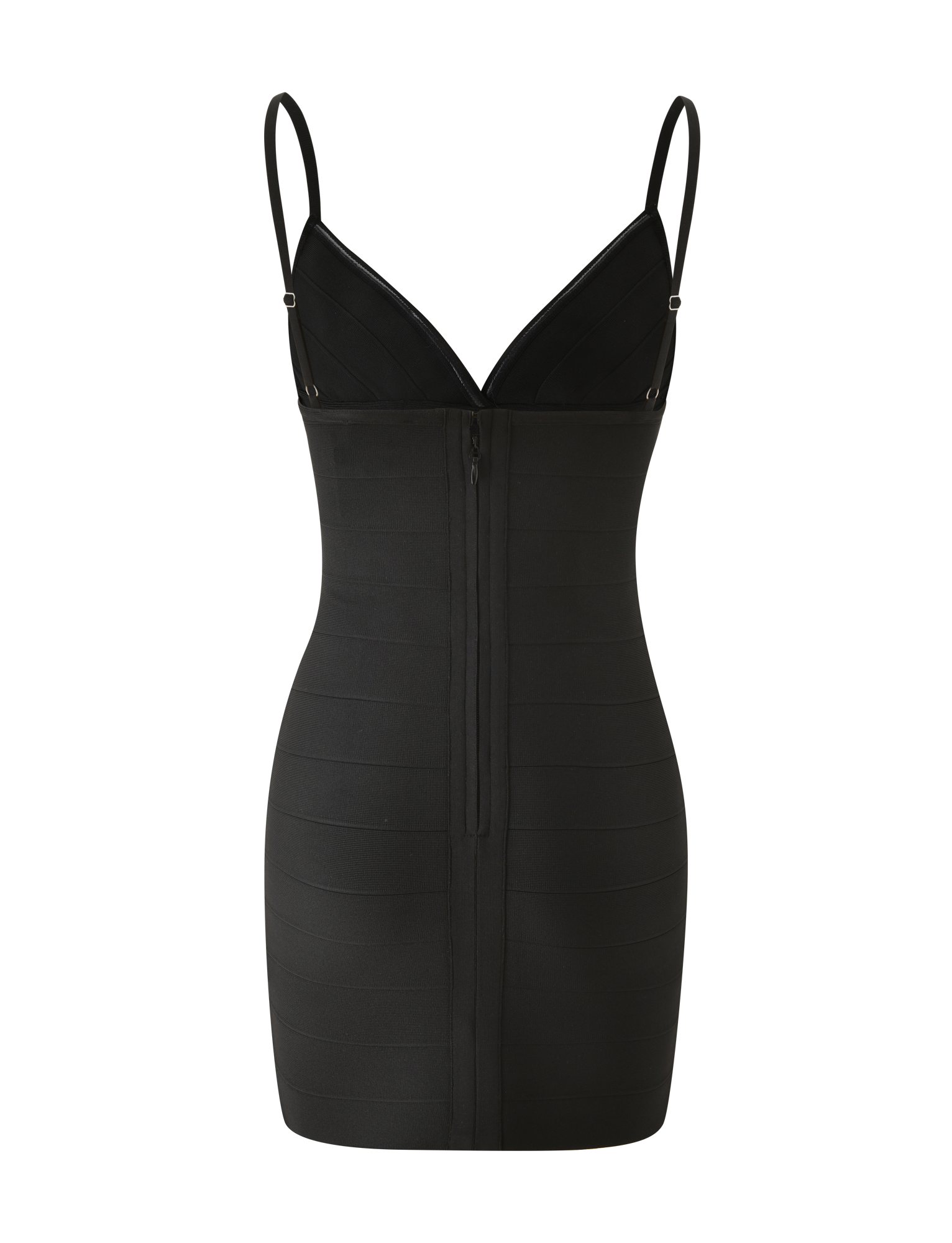 WEN BANDAGE MINI DRESS - BLACK - Image 8