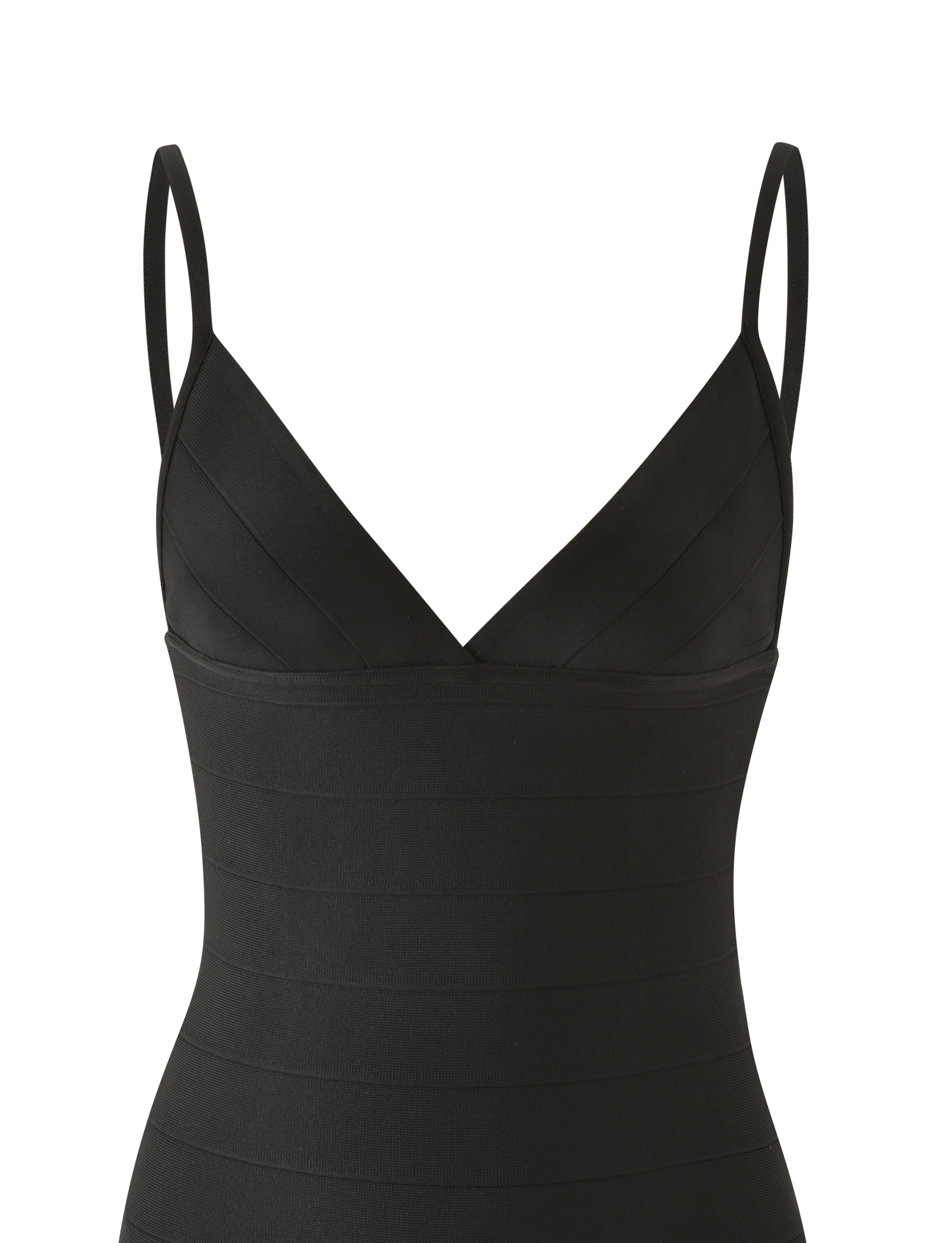 WEN BANDAGE MINI DRESS - BLACK - Image 9