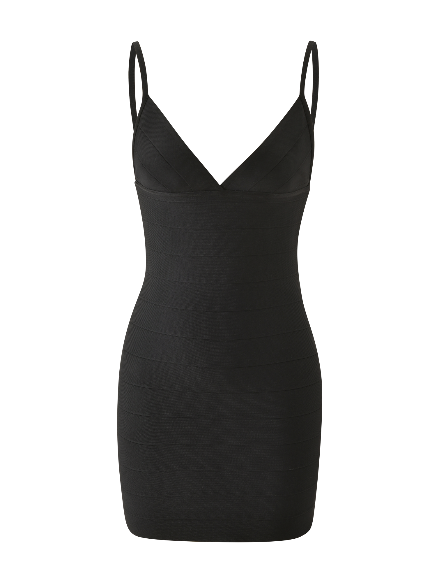 WEN BANDAGE MINI DRESS - BLACK - Image 7