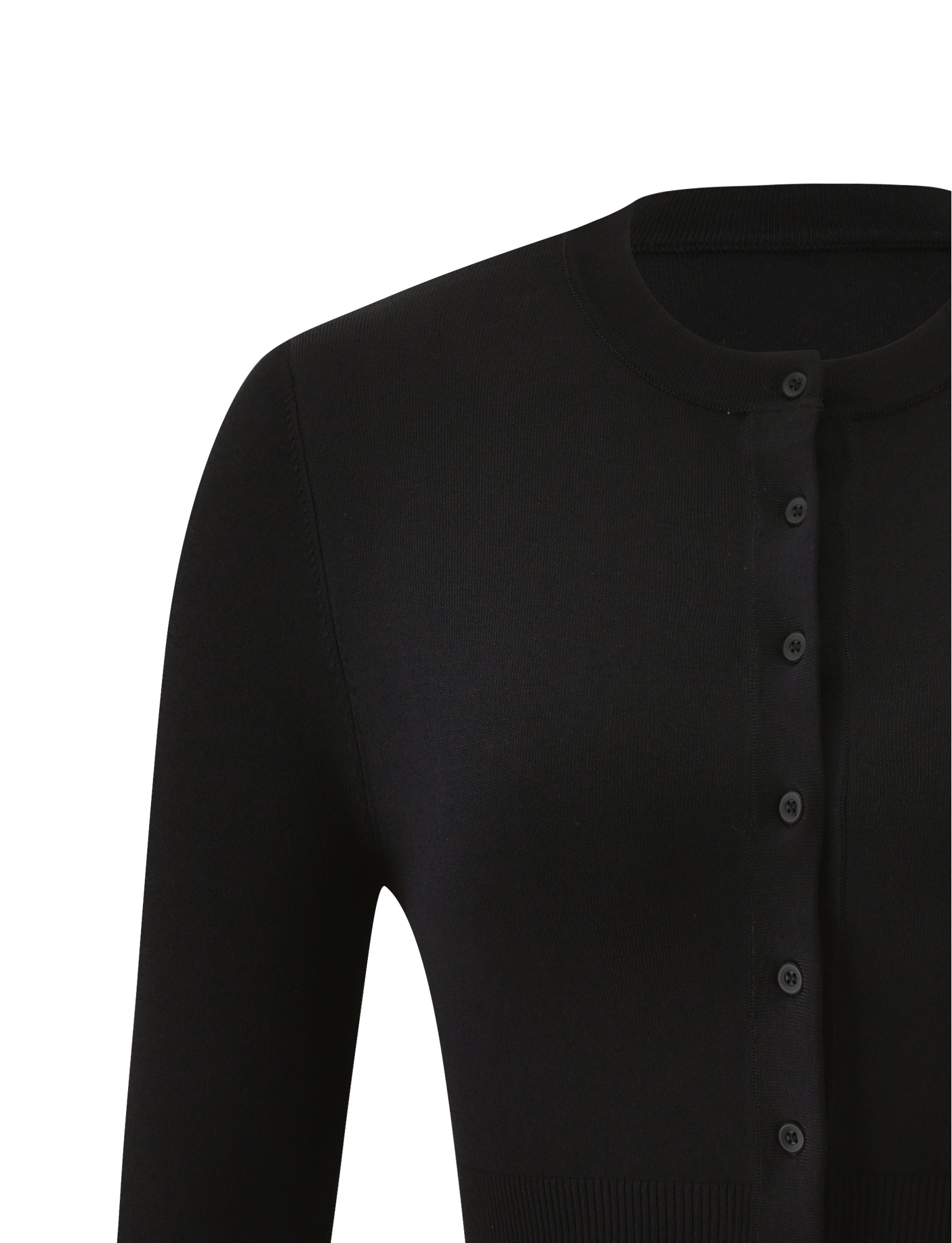DAMARIS CARDIGAN - BLACK - Image 8