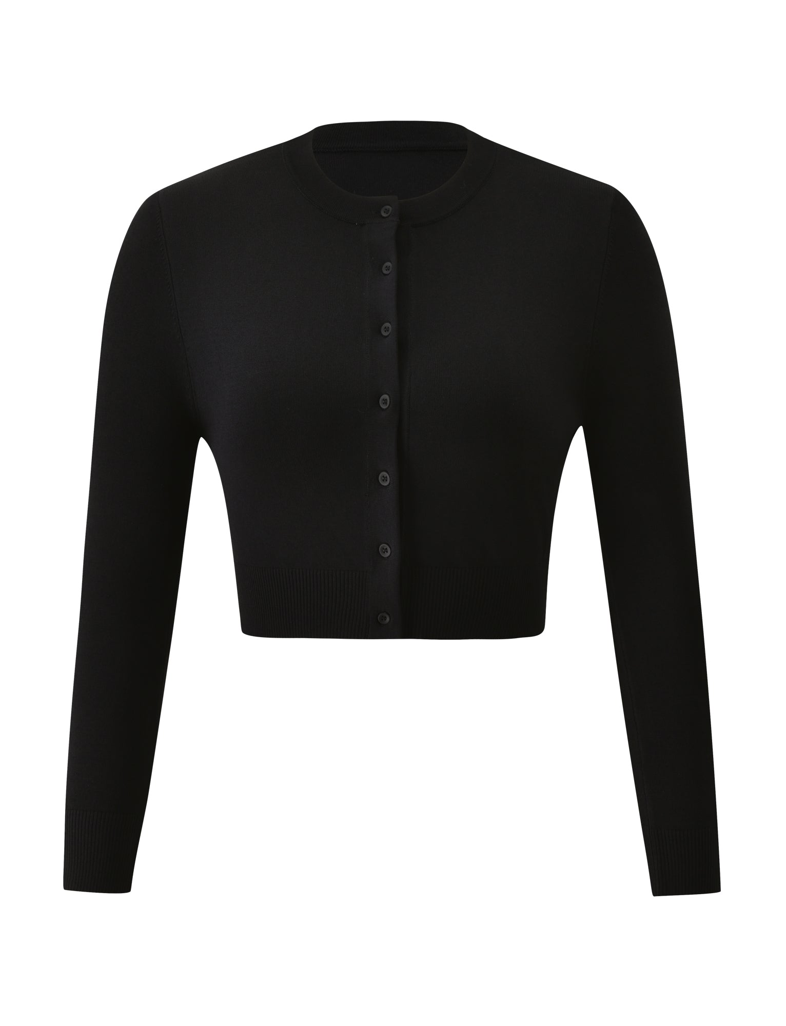 DAMARIS CARDIGAN - BLACK - Image 7