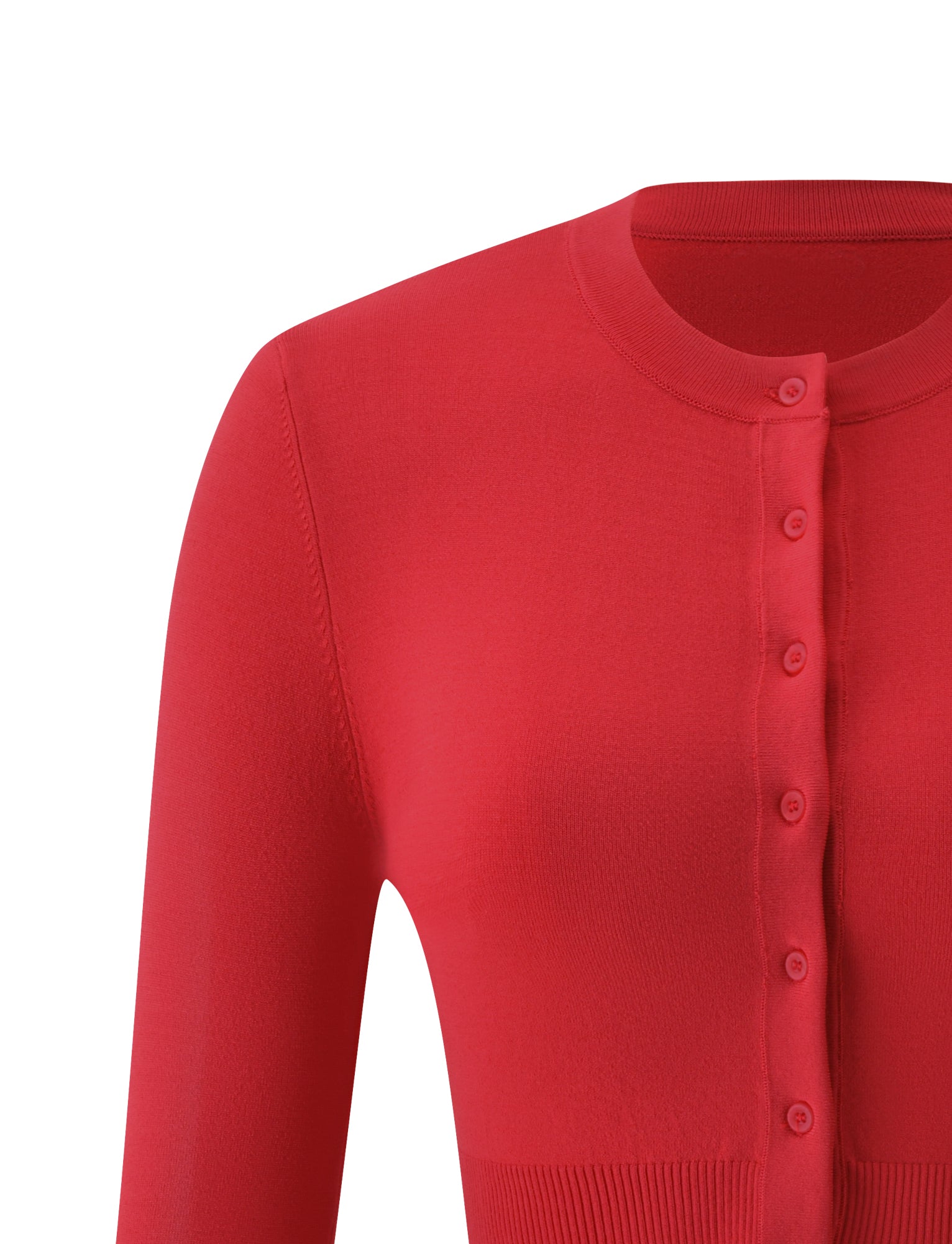 DAMARIS CARDIGAN - RED - Image 7