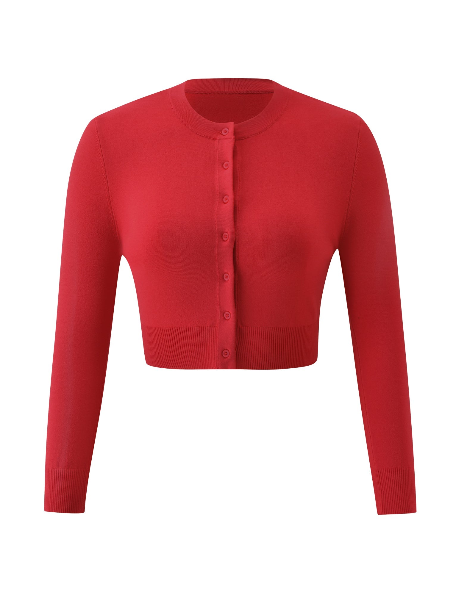 DAMARIS CARDIGAN - RED - Image 5