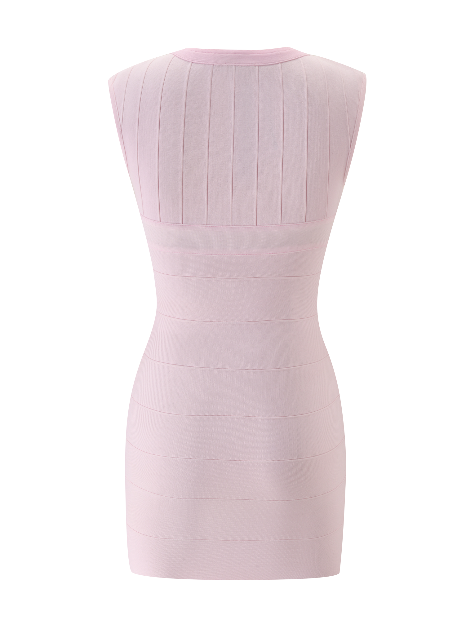 EMBER BANDAGE MINI DRESS - BABY PINK - Image 9