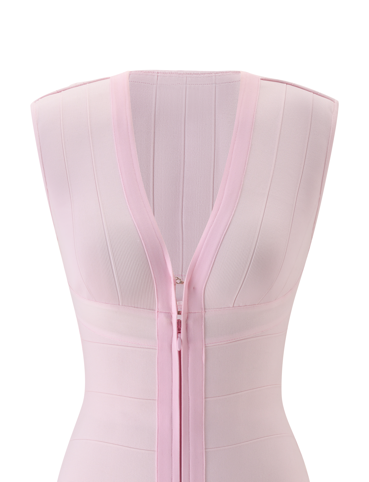 EMBER BANDAGE MINI DRESS - BABY PINK - Image 10
