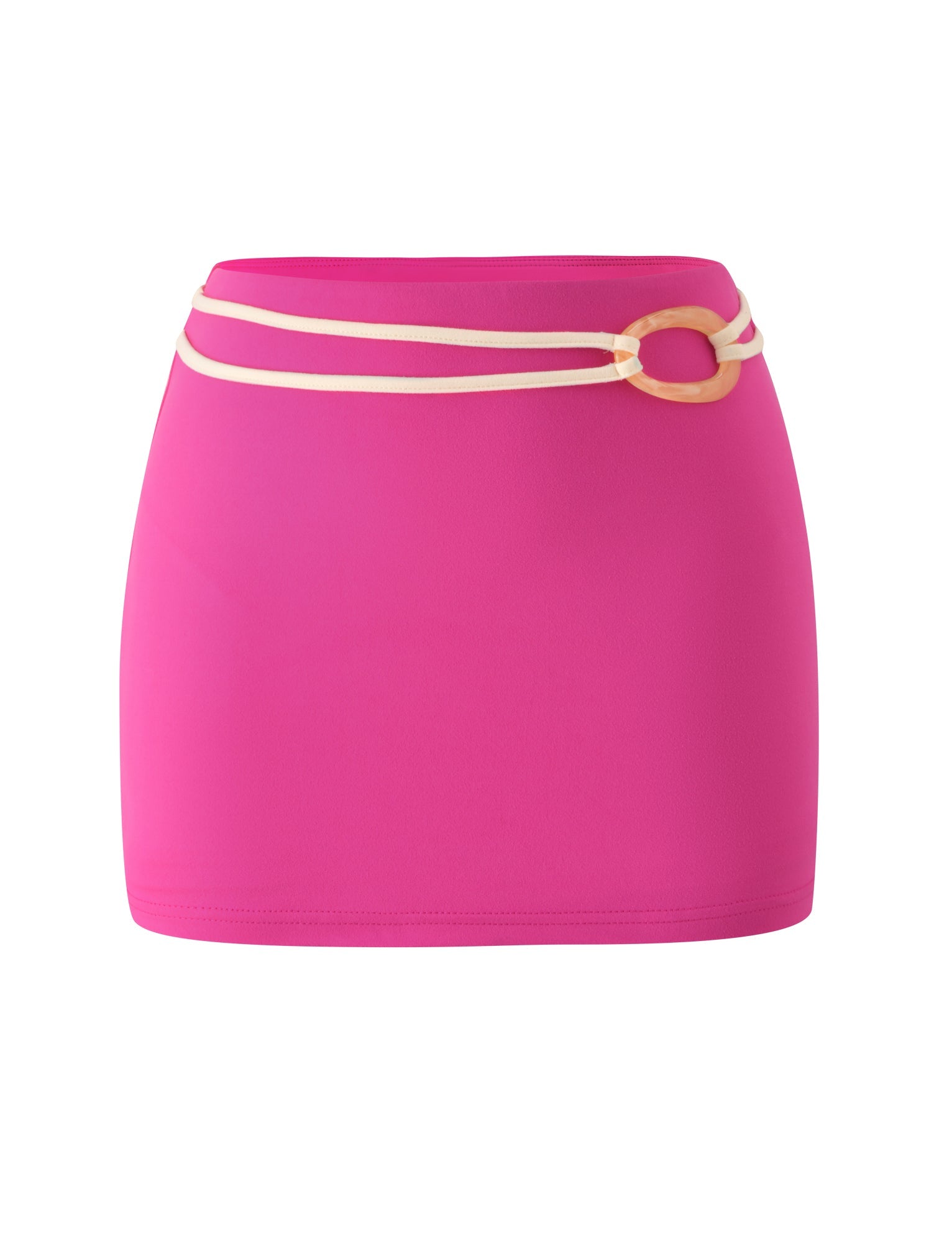 GREER MINI SKIRT - HOT PINK - Image 6