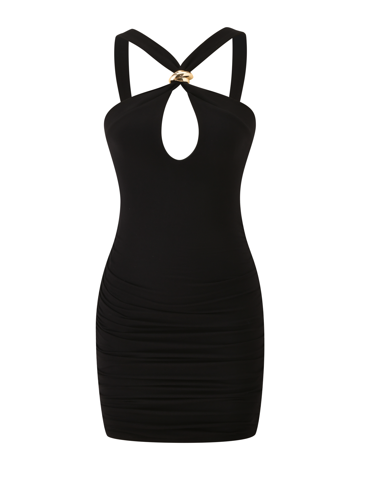 FINCH MINI DRESS - BLACK - Image 8