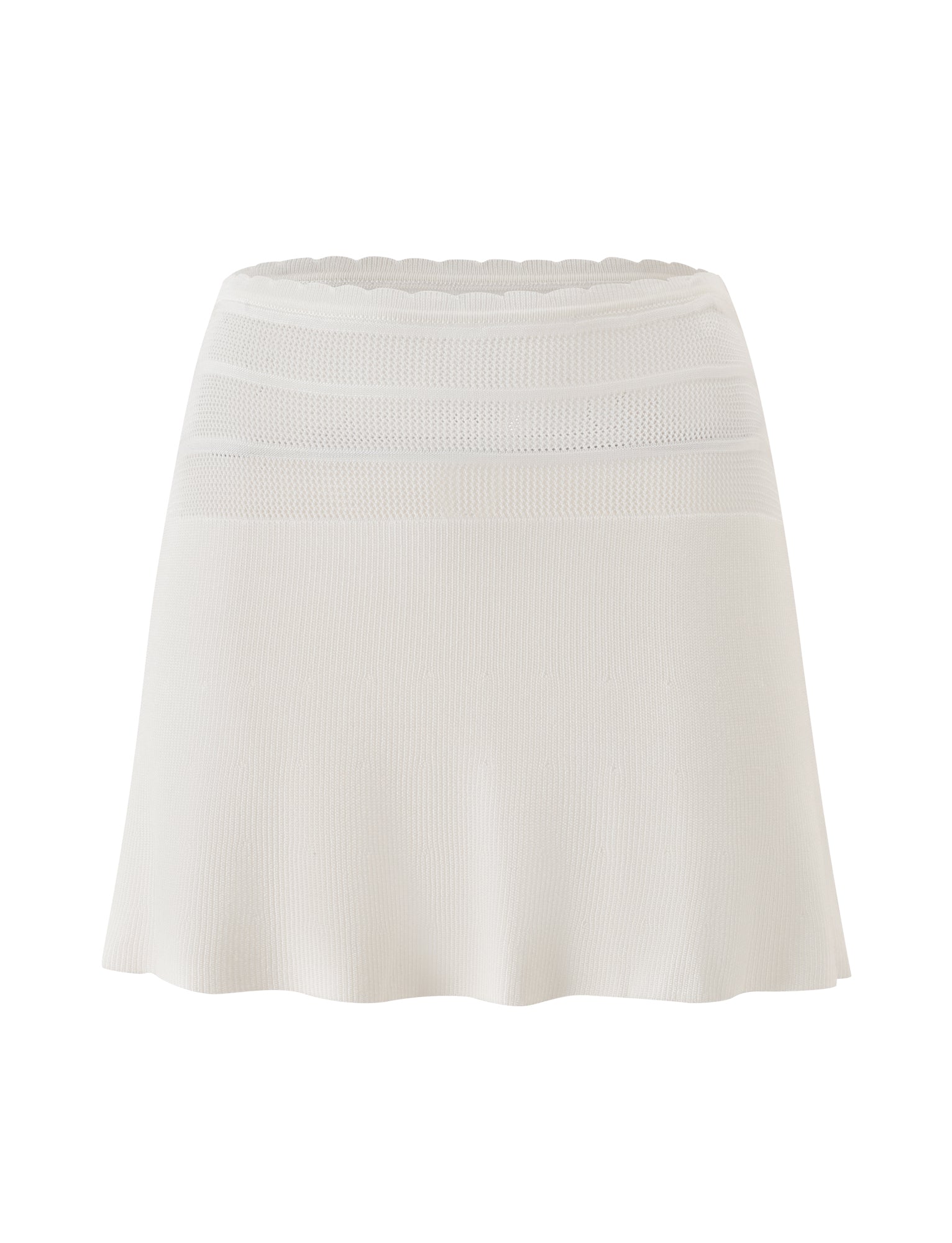 DENI MINI SKIRT - CREAM - Image 6