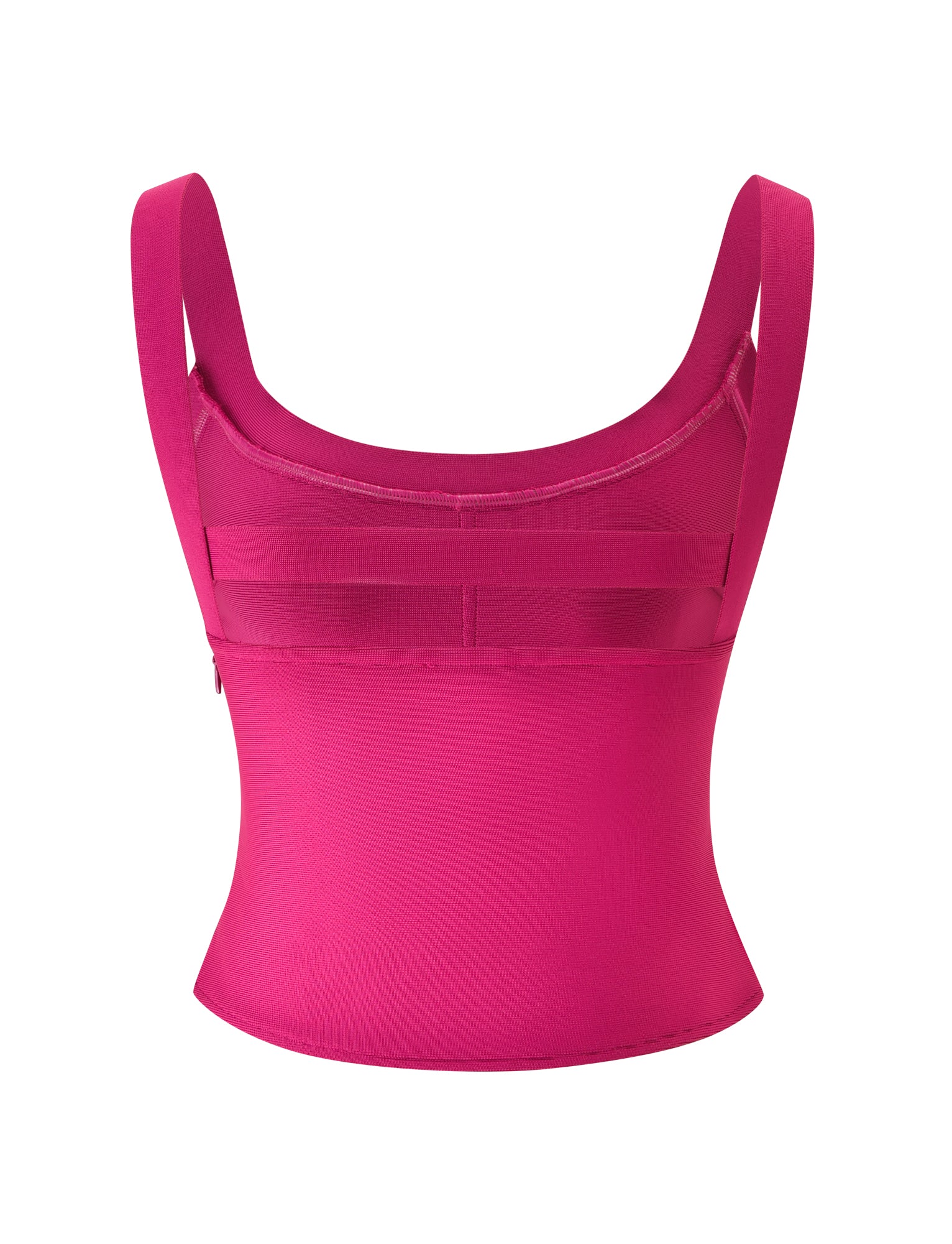 EVA BANDAGE TOP - MAGENTA - Image 7