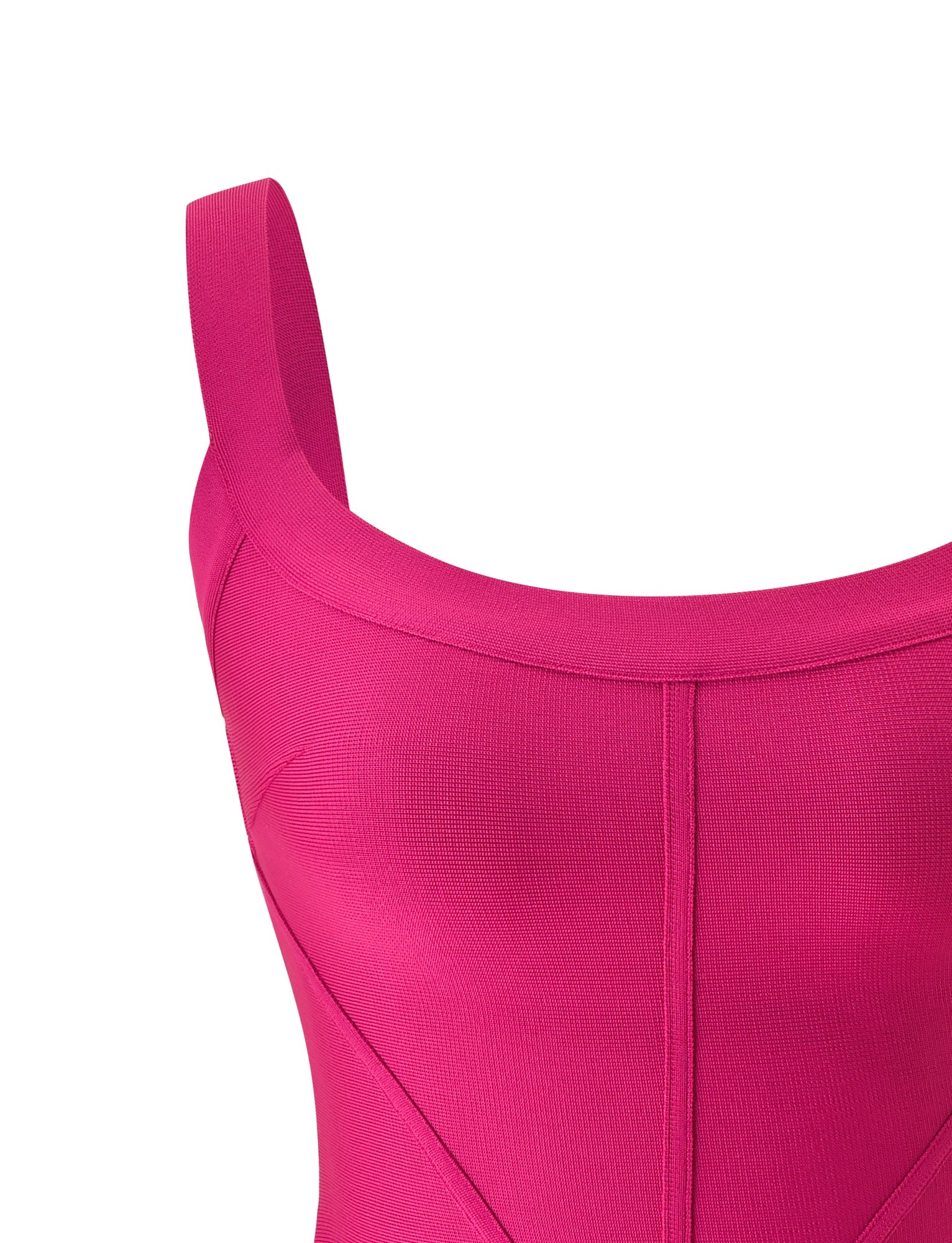 EVA BANDAGE TOP - MAGENTA - Image 8