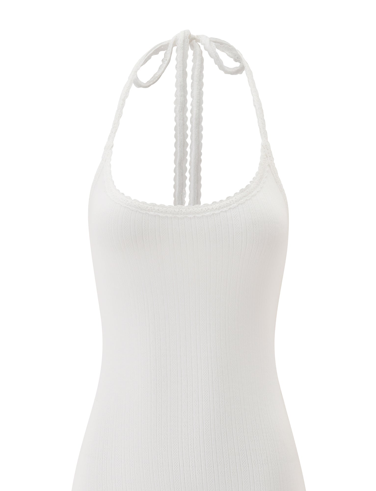 TIPPI MINI DRESS - WHITE - Image 7