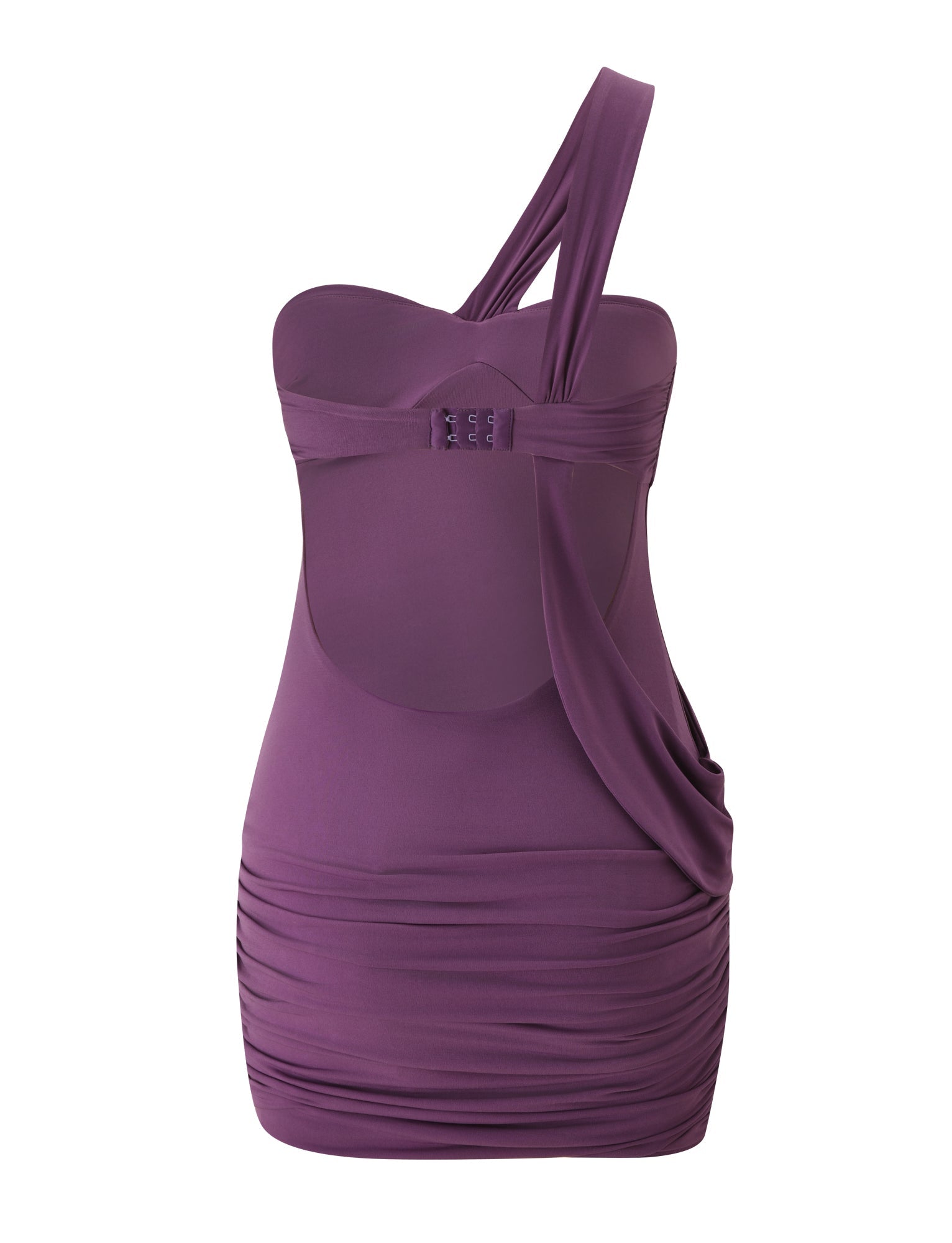 MAIZY MINI DRESS - PLUM - Image 8
