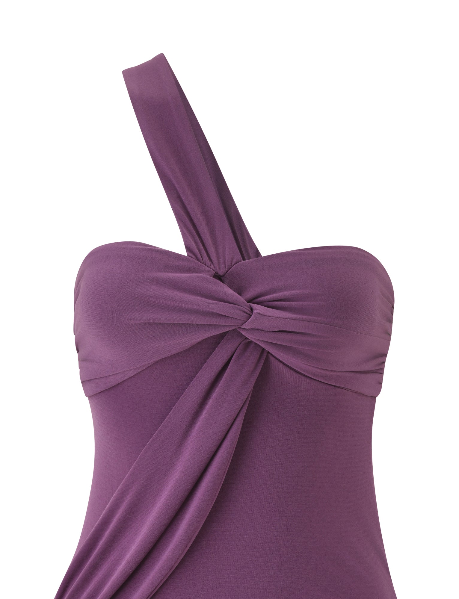 MAIZY MINI DRESS - PLUM - Image 9