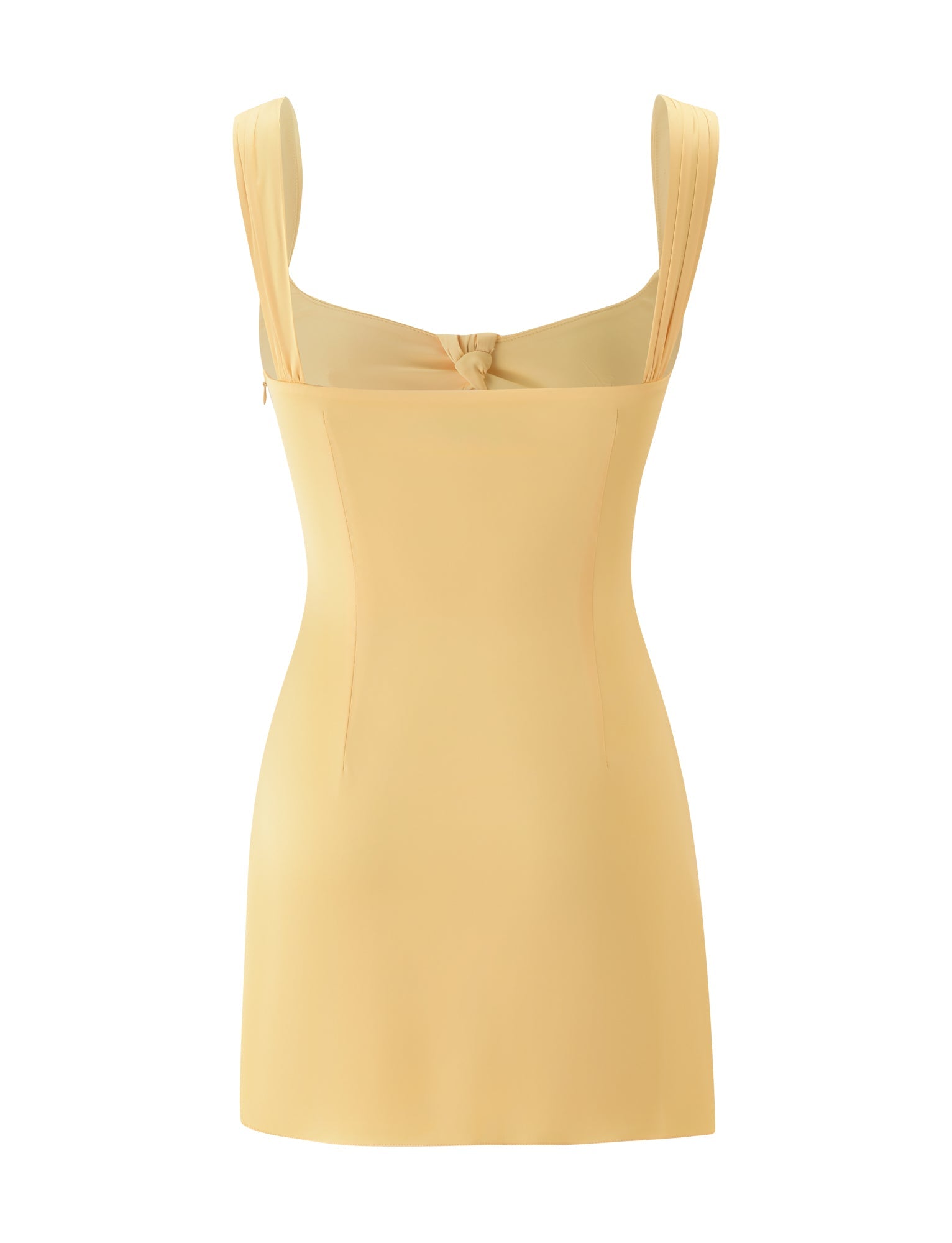 STAV MINI DRESS - BUTTER YELLOW - Image 8