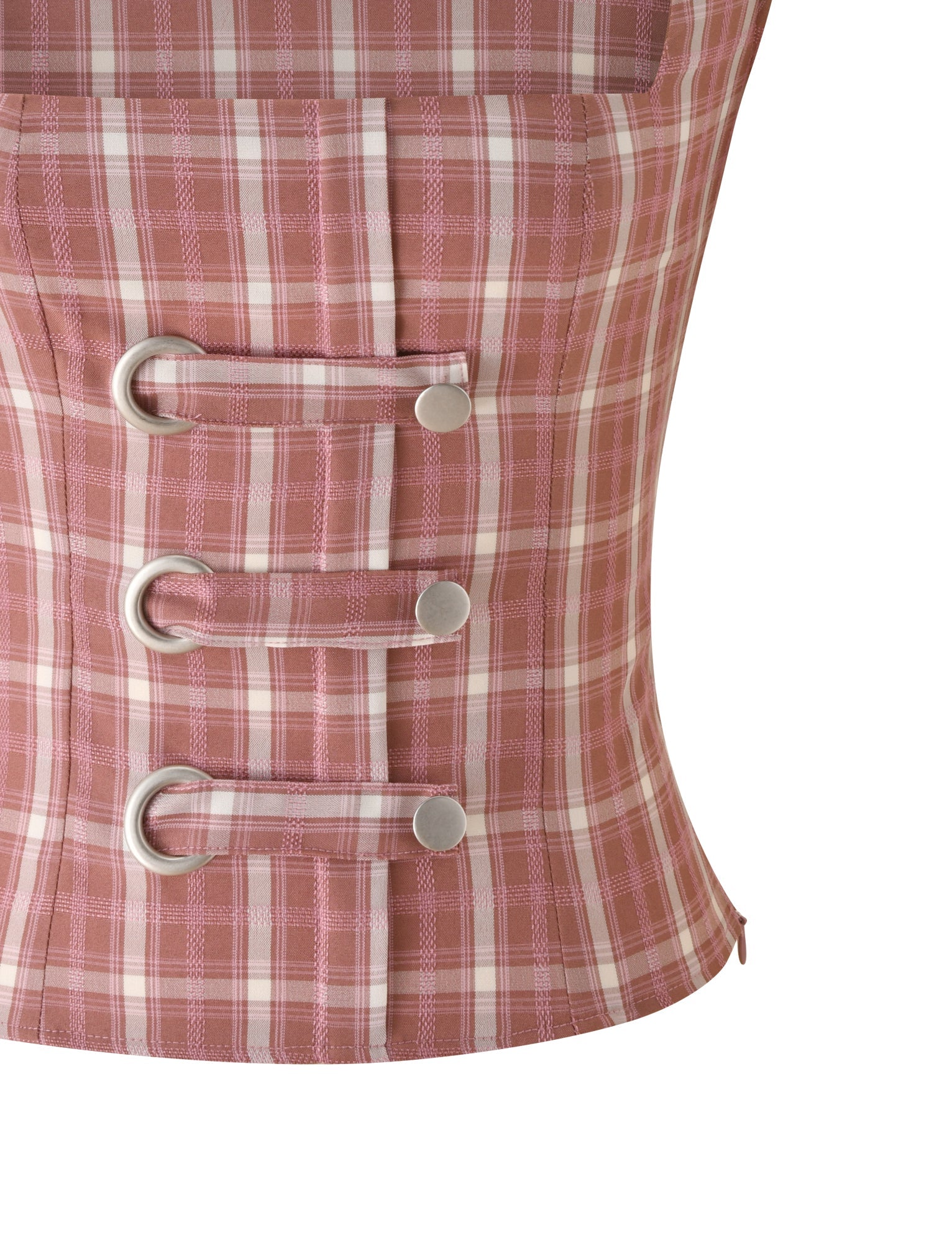 MIKA TOP - PINK PLAID - Image 10