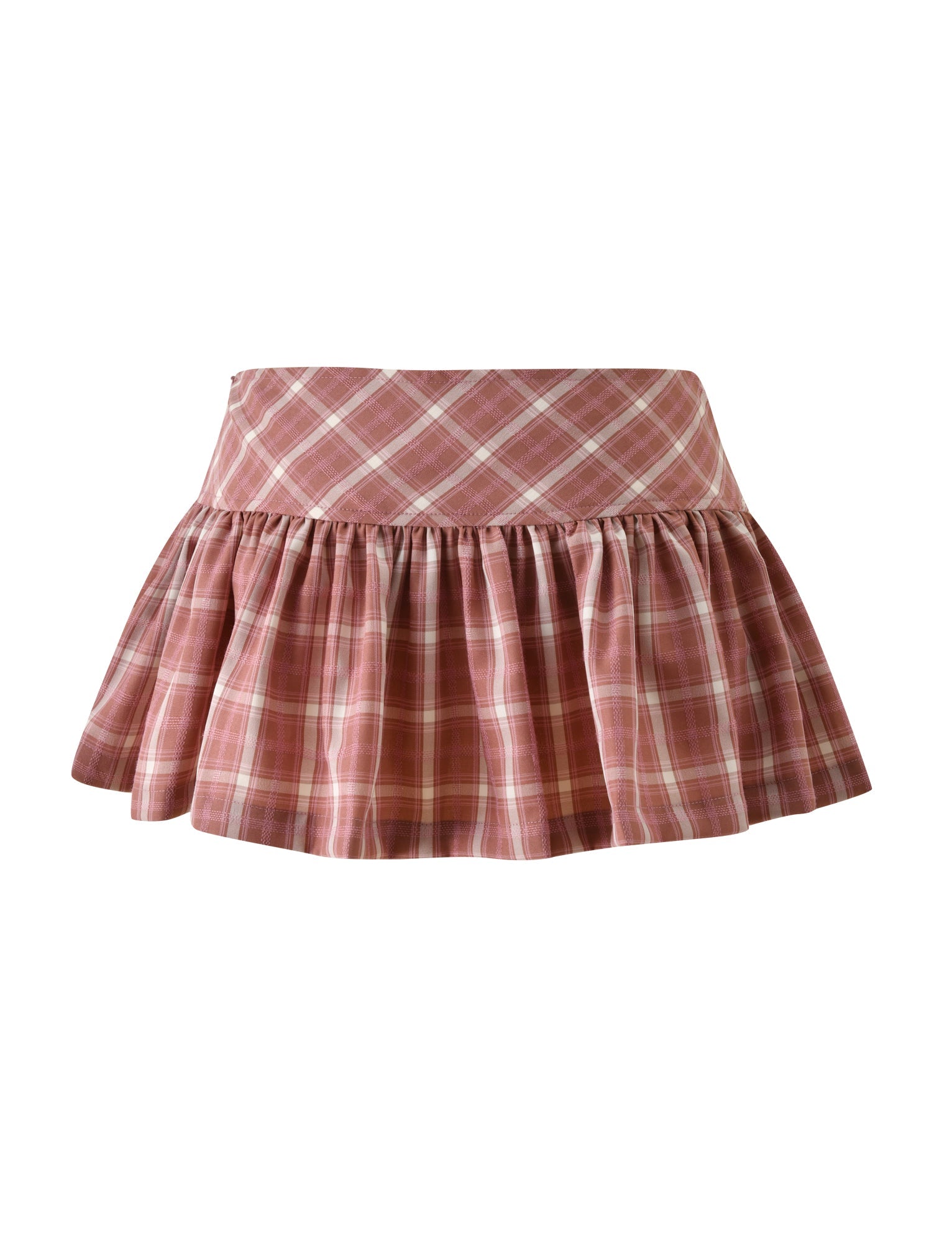 MIKA SKORT - PINK PLAID - Image 9