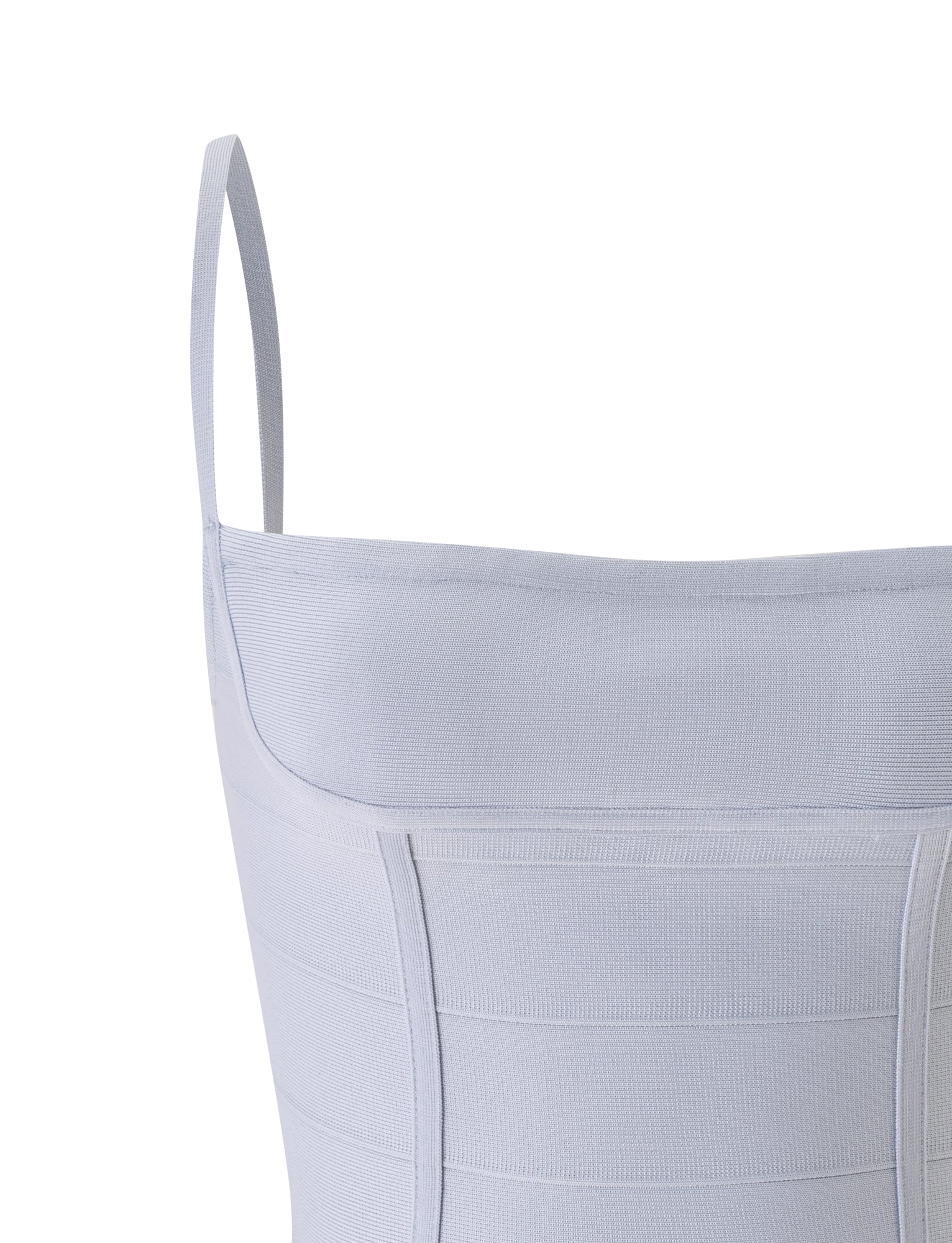 TAHNIA BANDAGE TOP - DOVE GREY - Image 9