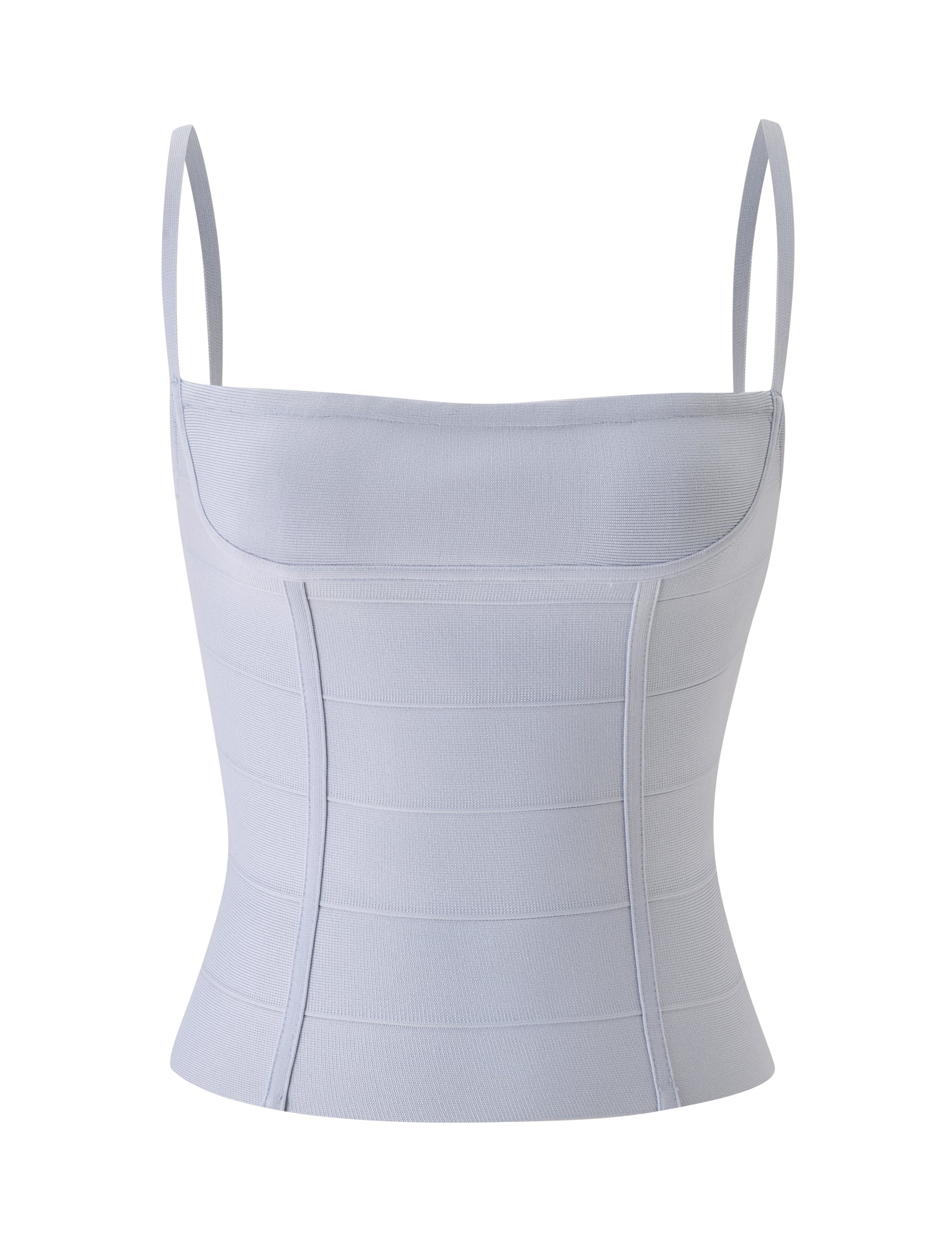 TAHNIA BANDAGE TOP - DOVE GREY - Image 7