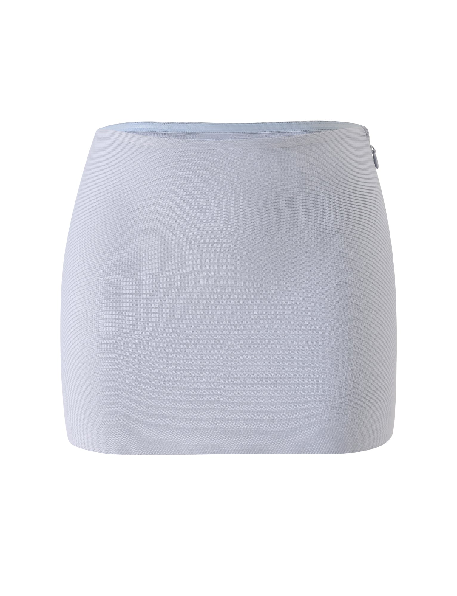 TAHNIA BANDAGE MINI SKIRT - DOVE GREY - Image 7