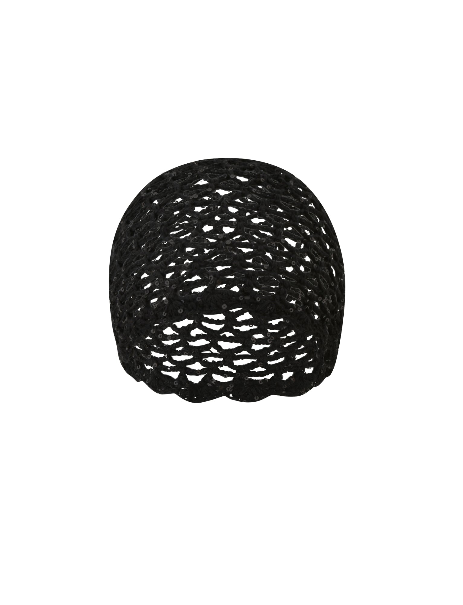 STEVIE CROCHET CAP - BLACK - Image 6