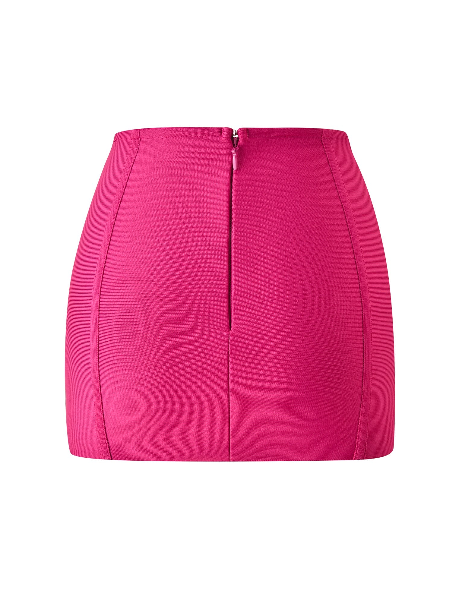 EVA BANDAGE MINI SKIRT - MAGENTA - Image 6
