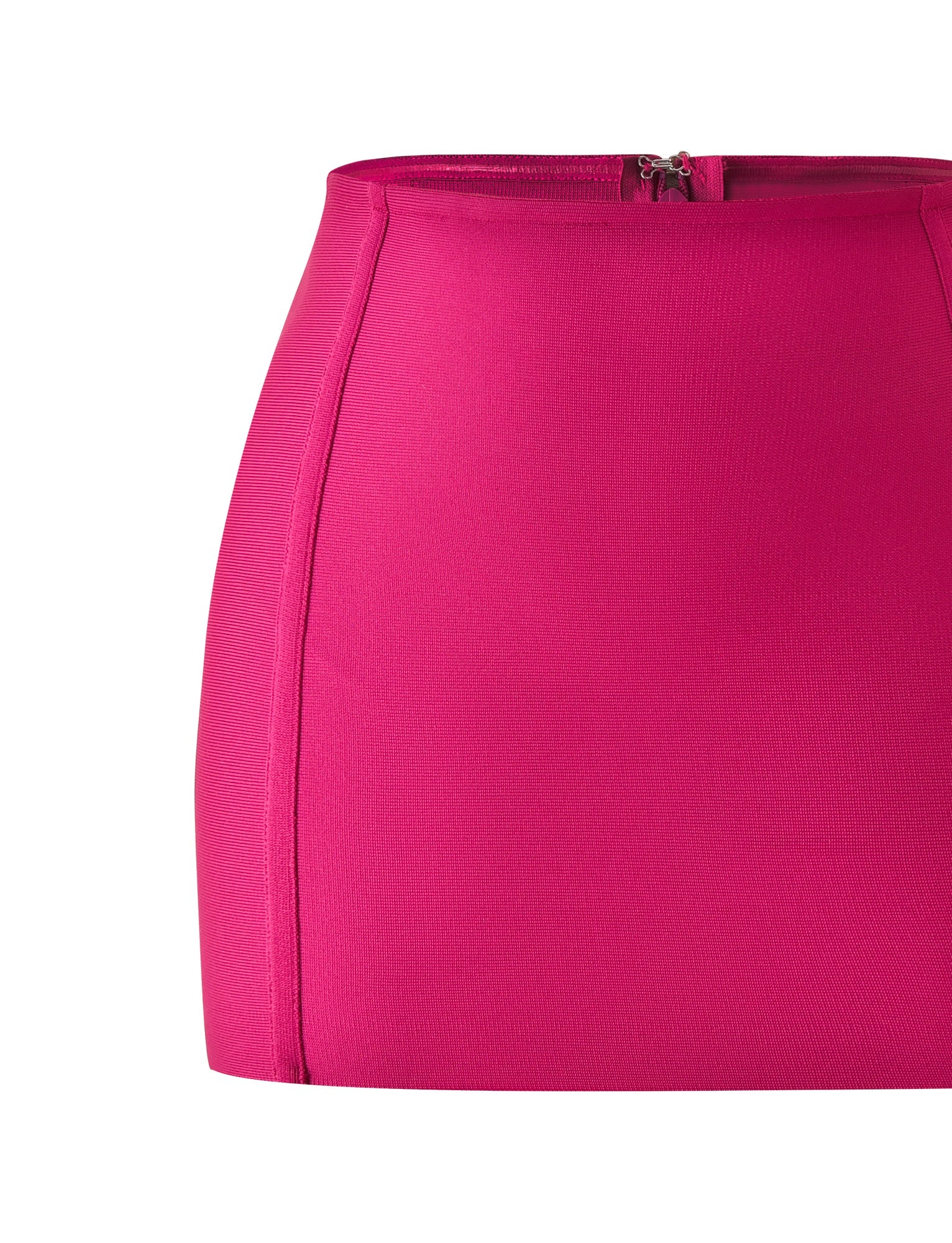 EVA BANDAGE MINI SKIRT - MAGENTA - Image 7