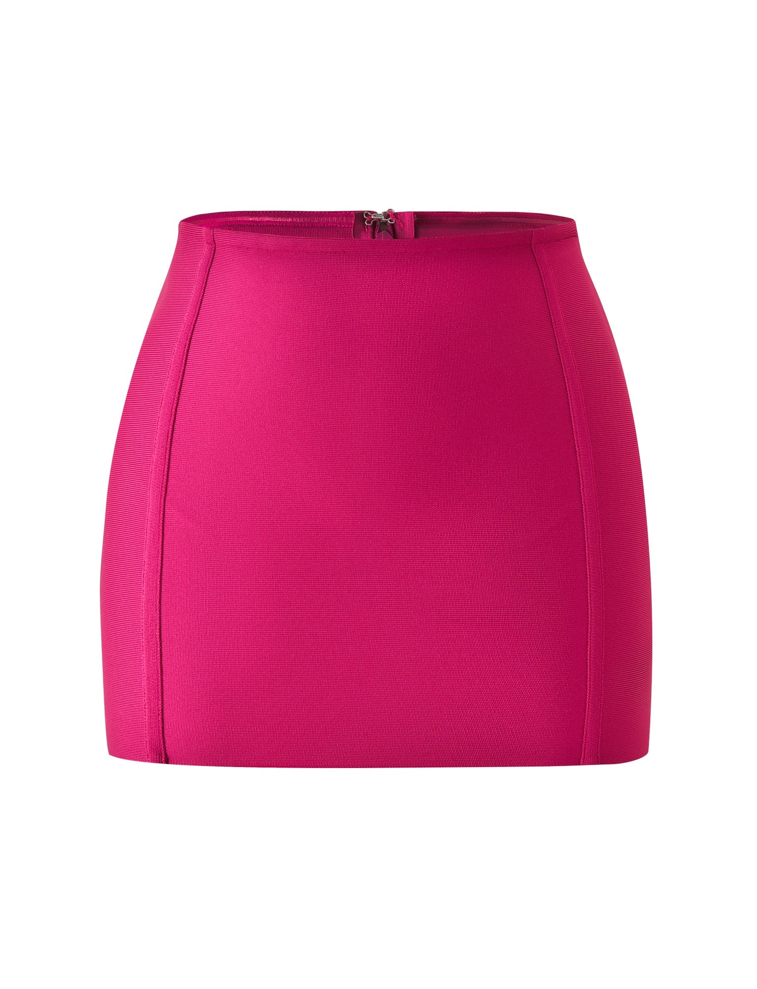 EVA BANDAGE MINI SKIRT - MAGENTA - Image 5