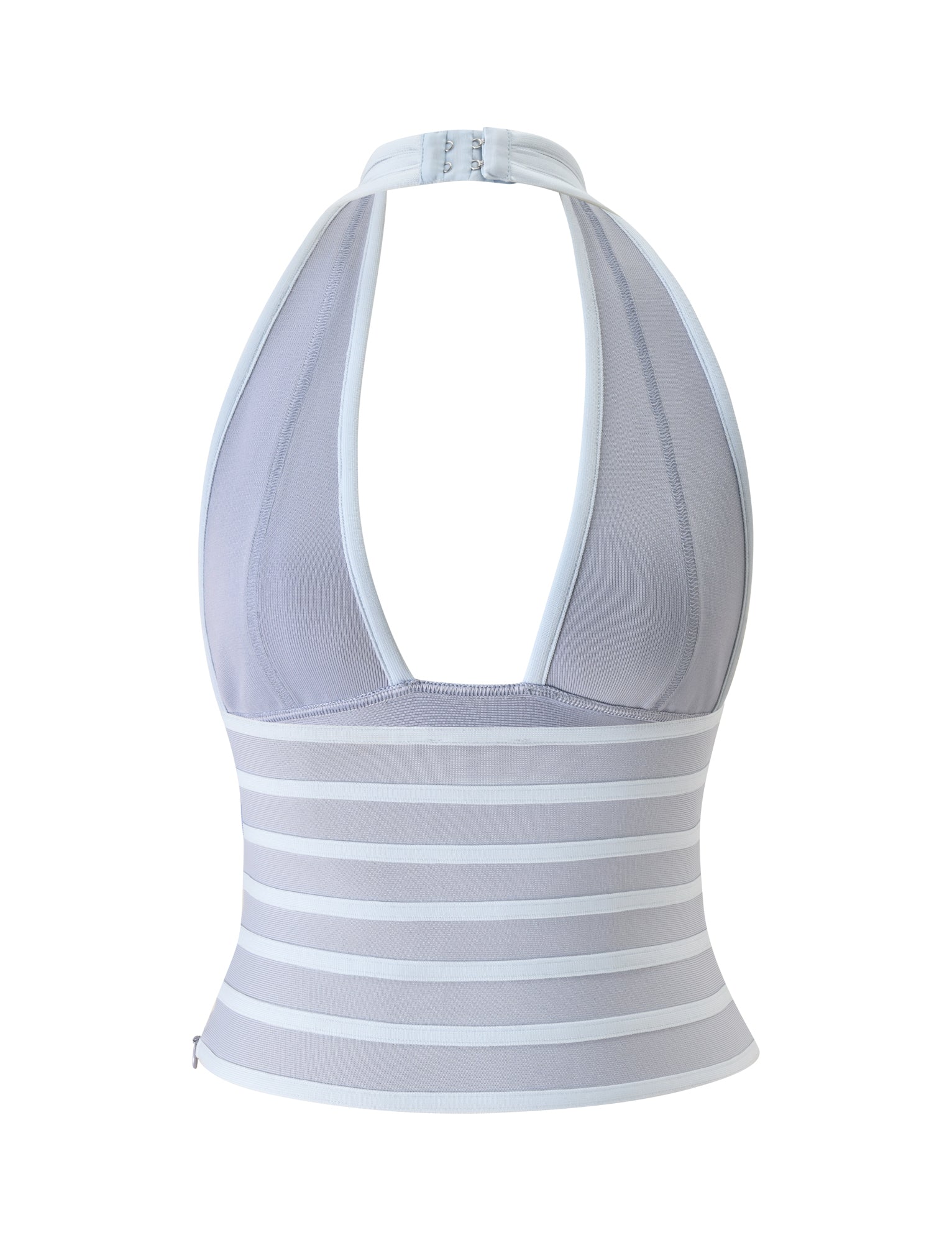 BRIGIT BANDAGE TOP - DOVE GREY - Image 9