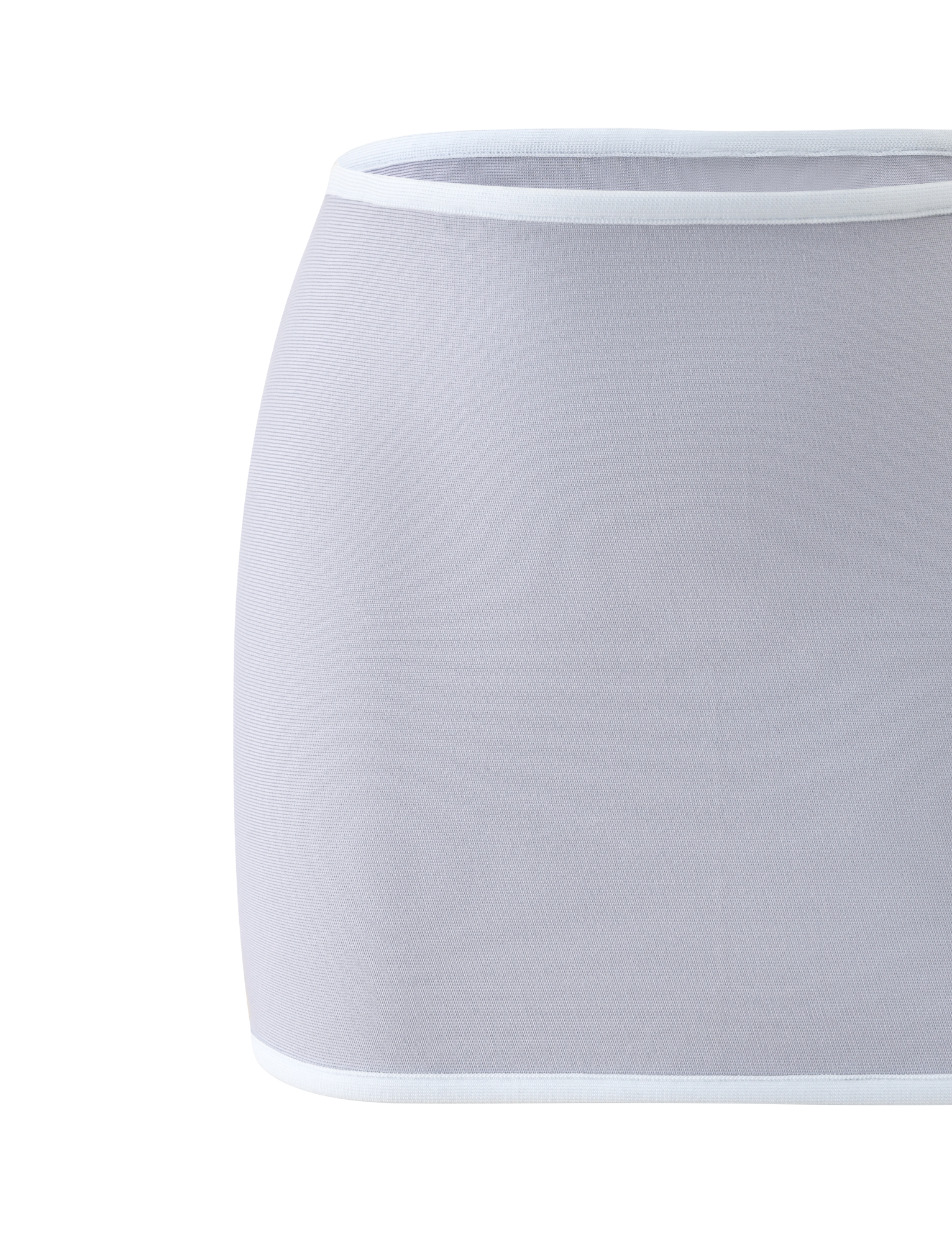 BRIGIT BANDAGE MINI SKIRT - DOVE GREY - Image 10