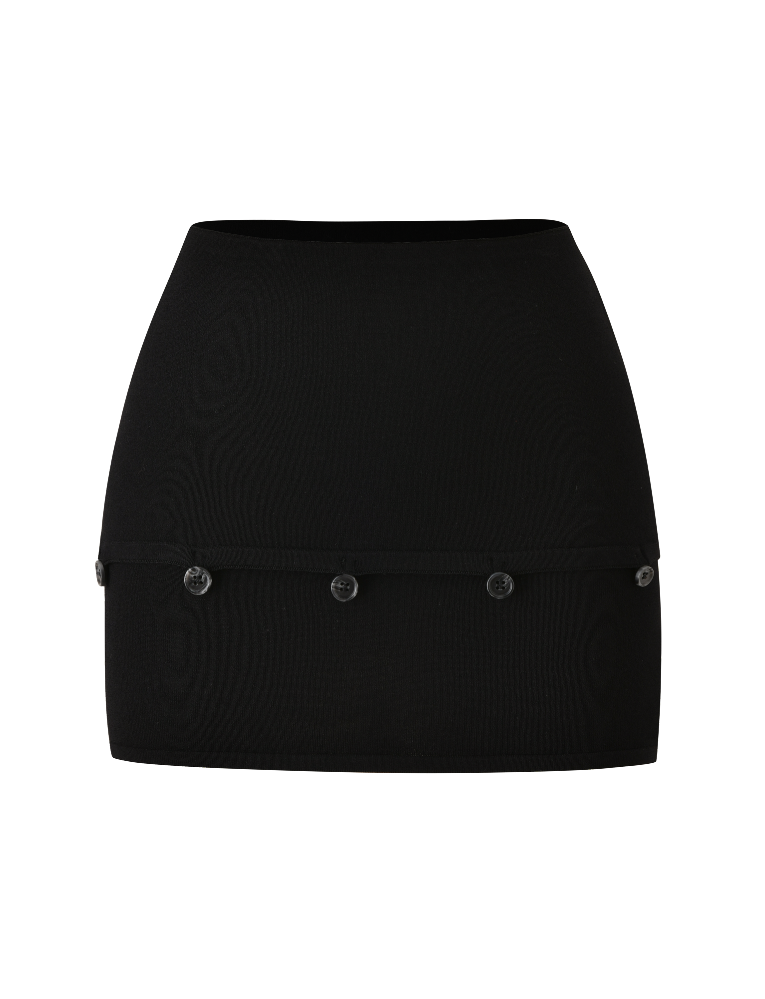 ELSIE MINI SKIRT - BLACK - Image 8