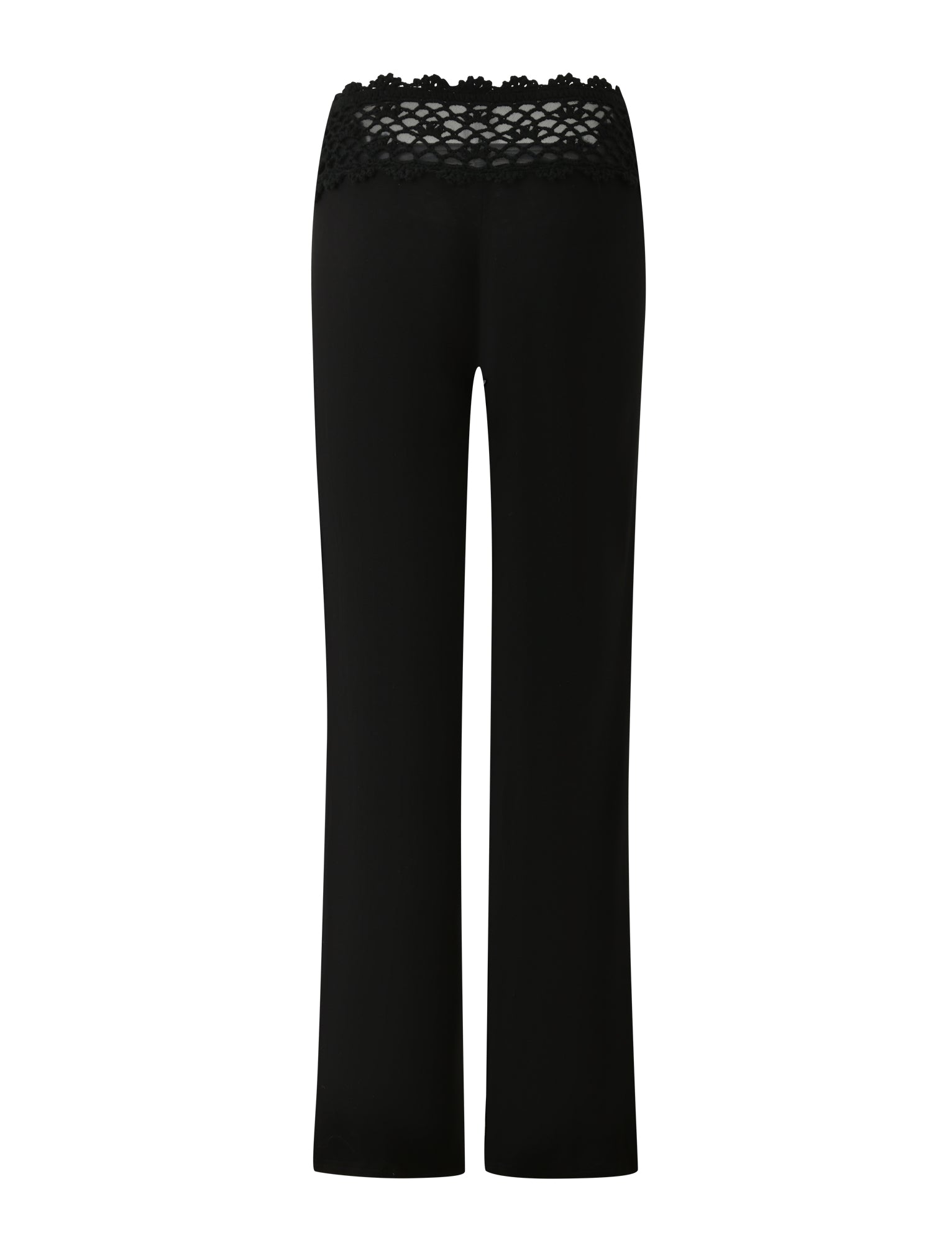 SASHA CROCHET PANT - BLACK - Image 7