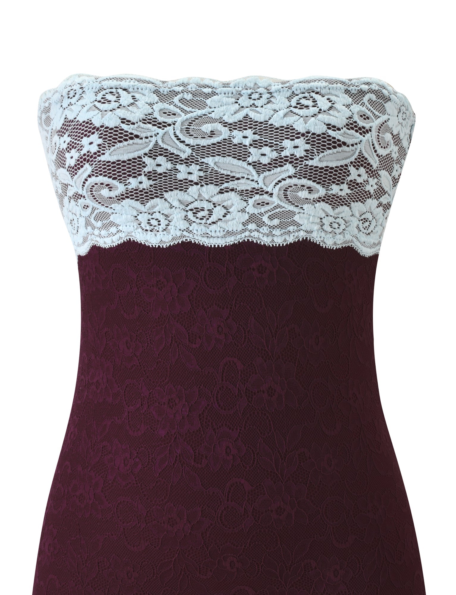 SAXON MINI DRESS - CHERRY COLA - Image 8