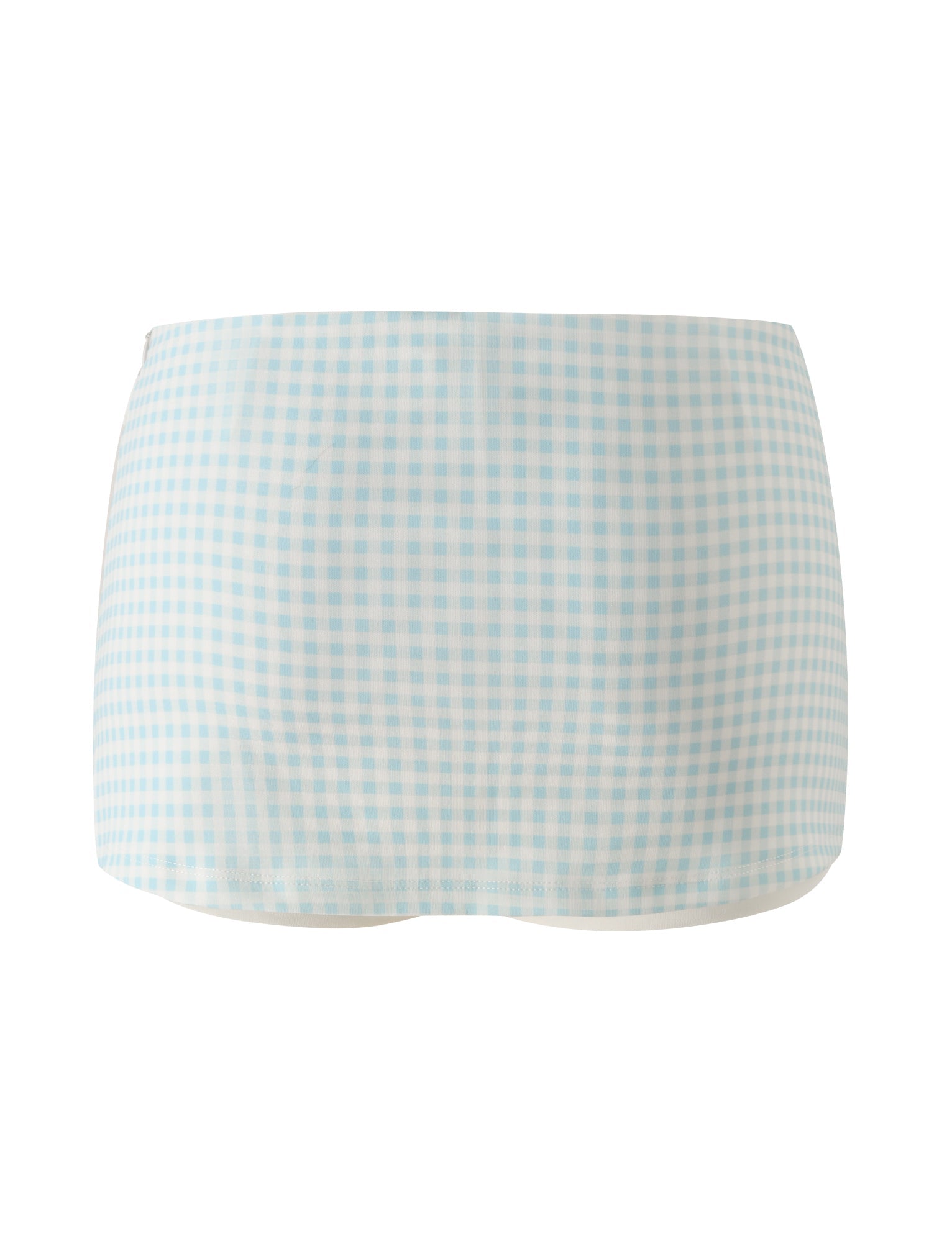ELISA MINI SKORT - BLUE GINGHAM - Image 10