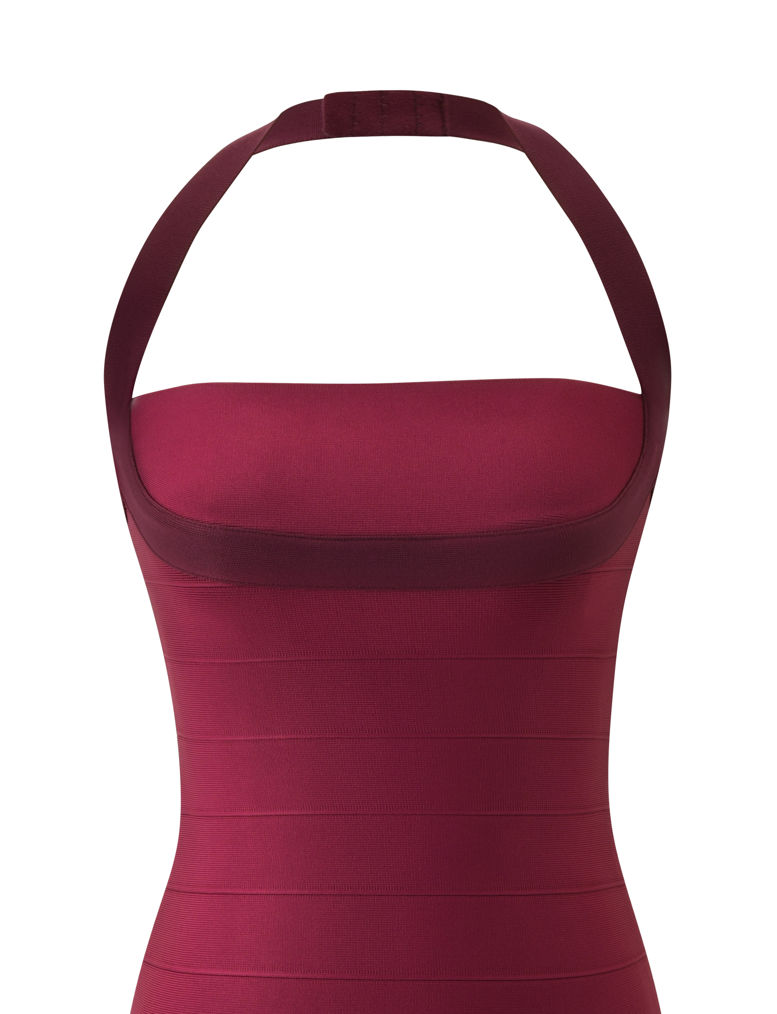 ELEANOR BANDAGE MINI DRESS - CABERNET - Image 10