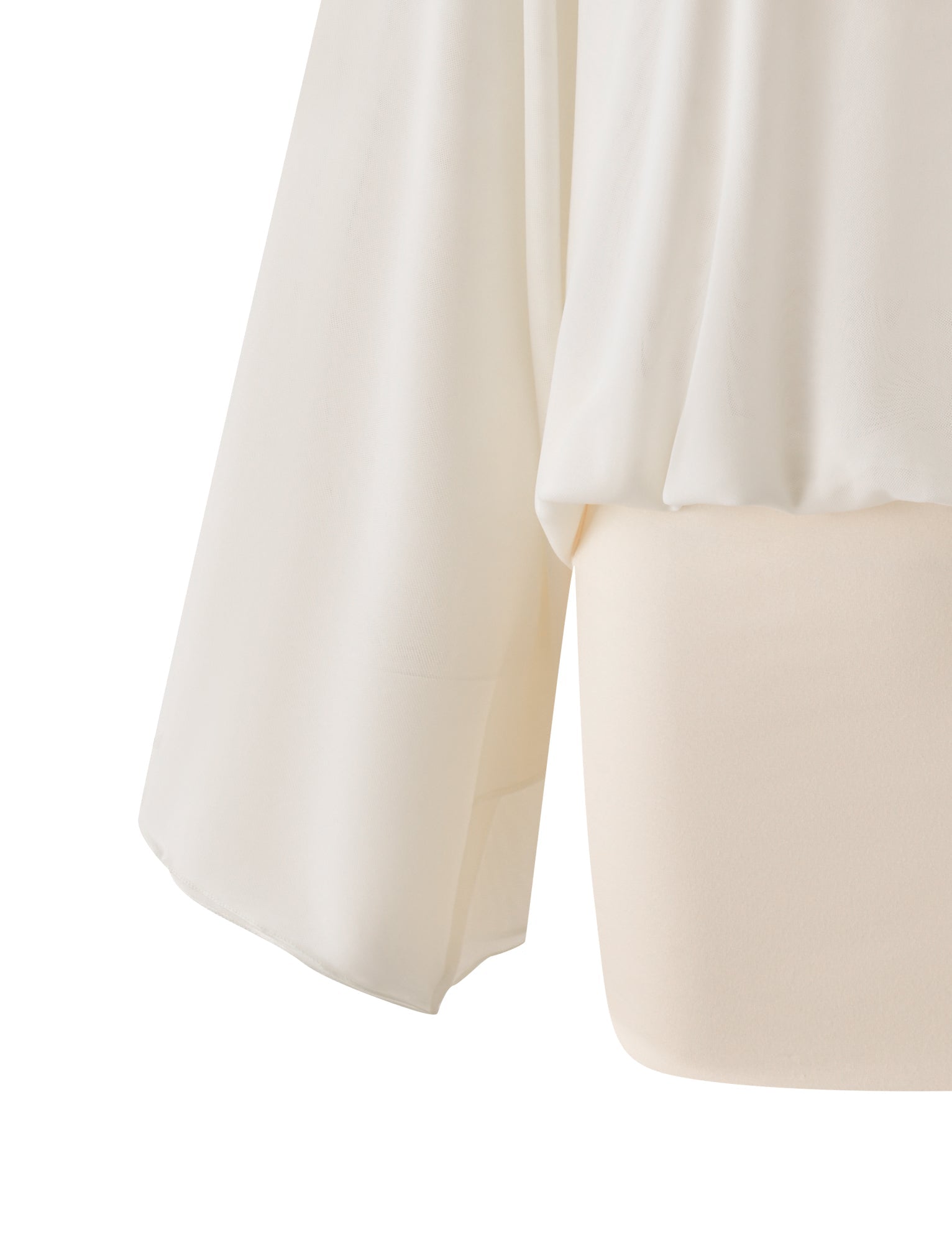 CAMILLE MINI DRESS - CREAM - Image 8