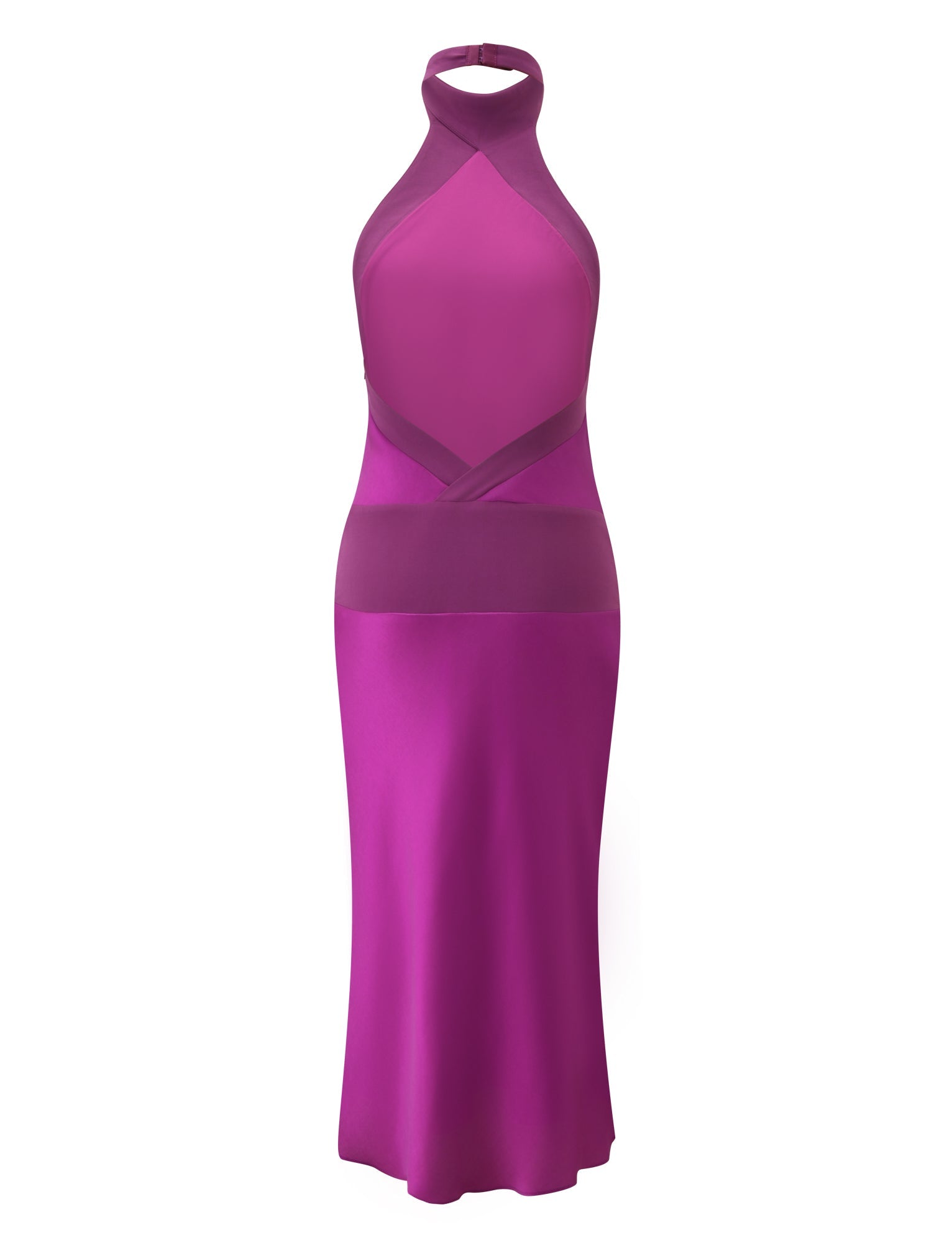 ZAYA MIDI DRESS - MULBERRY - Image 7