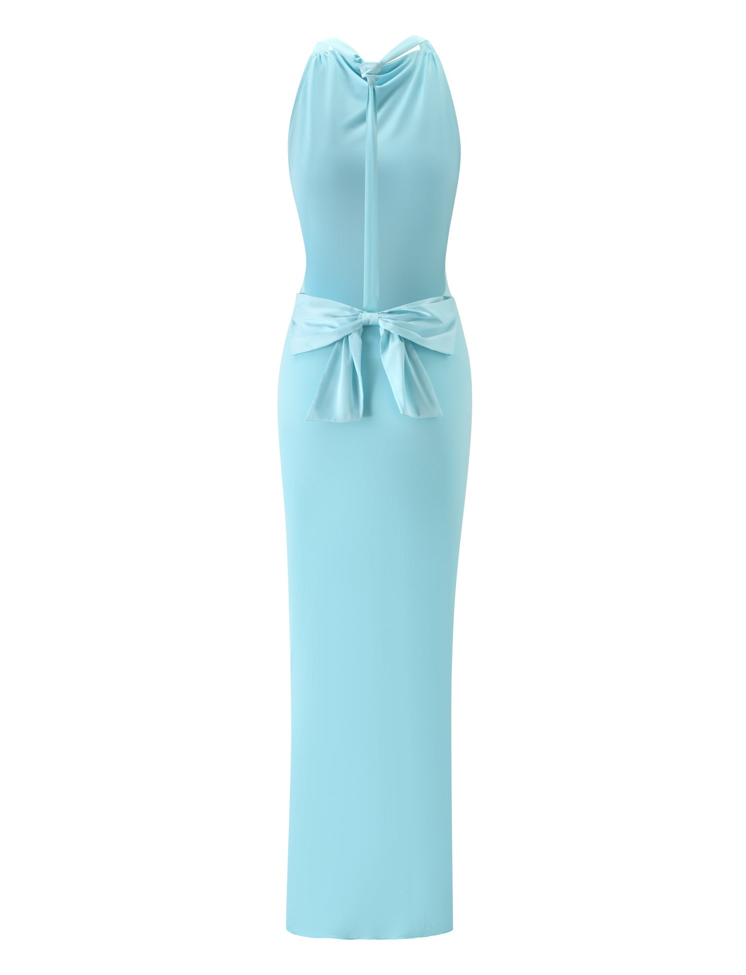 RONI MAXI DRESS - AQUA - Image 7