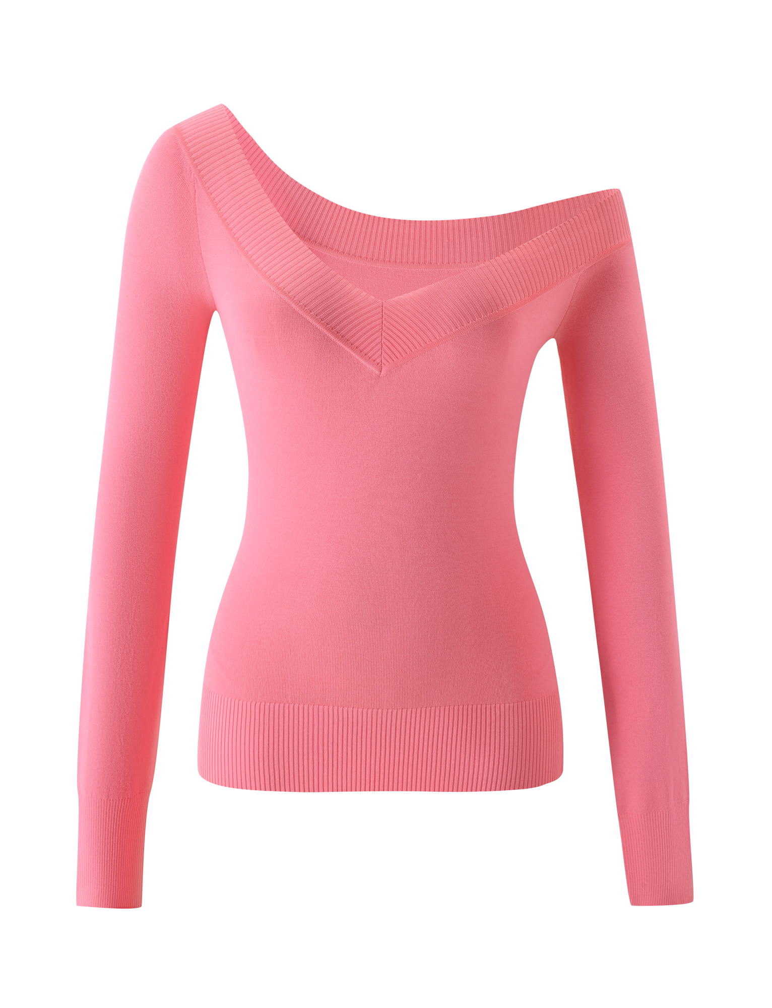 PARKER KNIT TOP - CORAL - Image 6