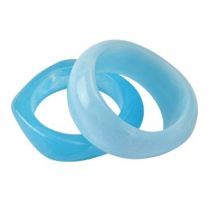 MIKAH BANGLE SET - AQUA