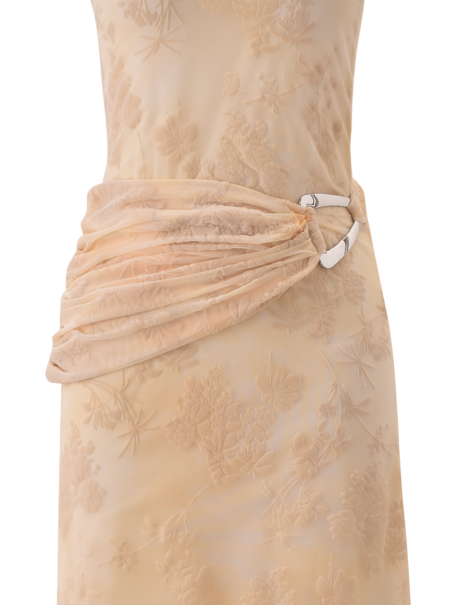 CHARLYSE ONE SHOULDER MAXI DRESS - BUTTER YELLOW - Image 9