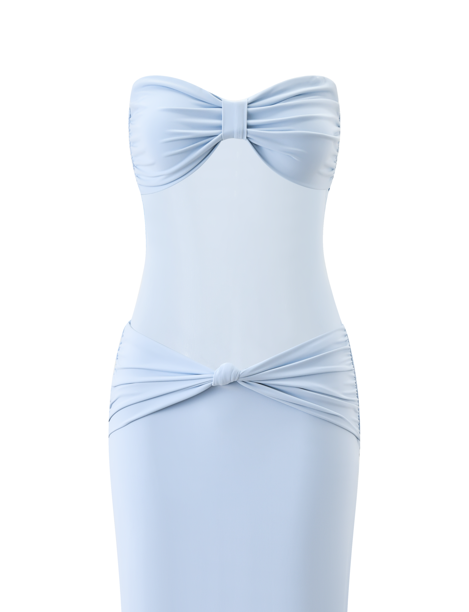 AIYANNA MAXI DRESS - LIGHT BLUE - Image 7