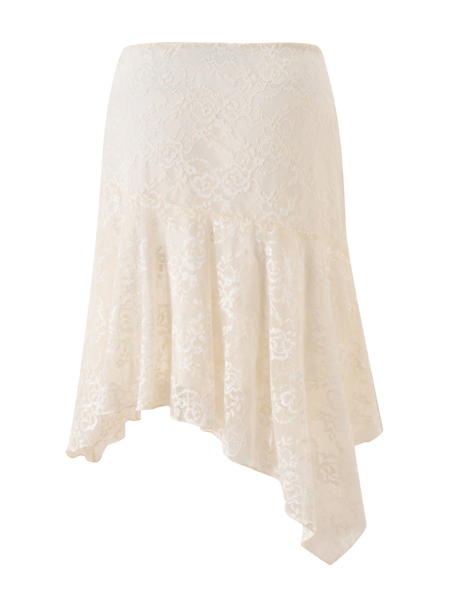 TONYA MIDI SKIRT - CREAM - Image 9