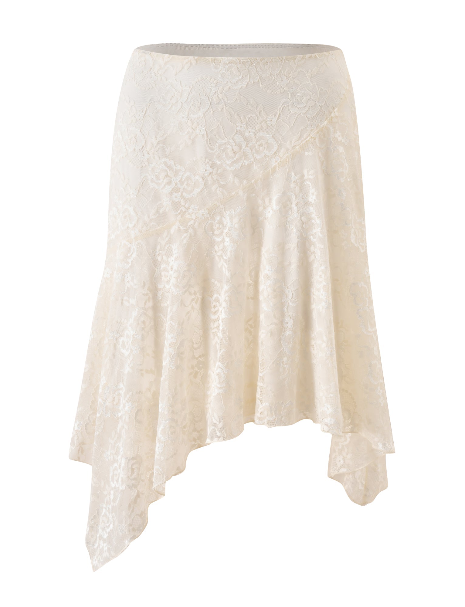 TONYA MIDI SKIRT - CREAM - Image 8