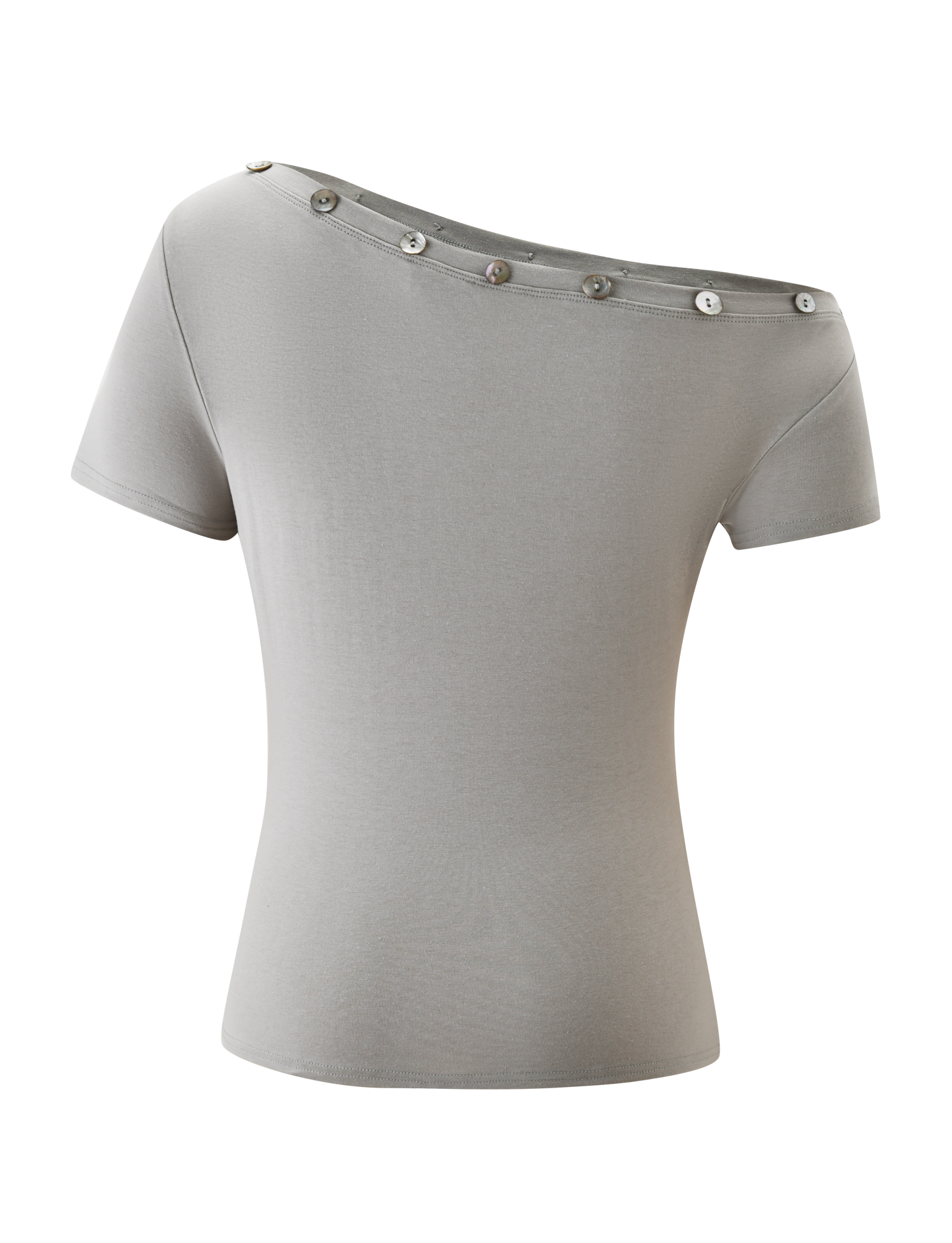 MARITA TOP - DOVE GREY - Image 9