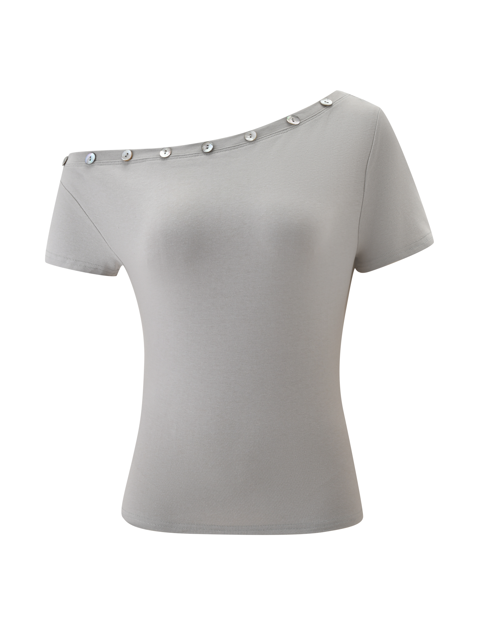 MARITA TOP - DOVE GREY - Image 8