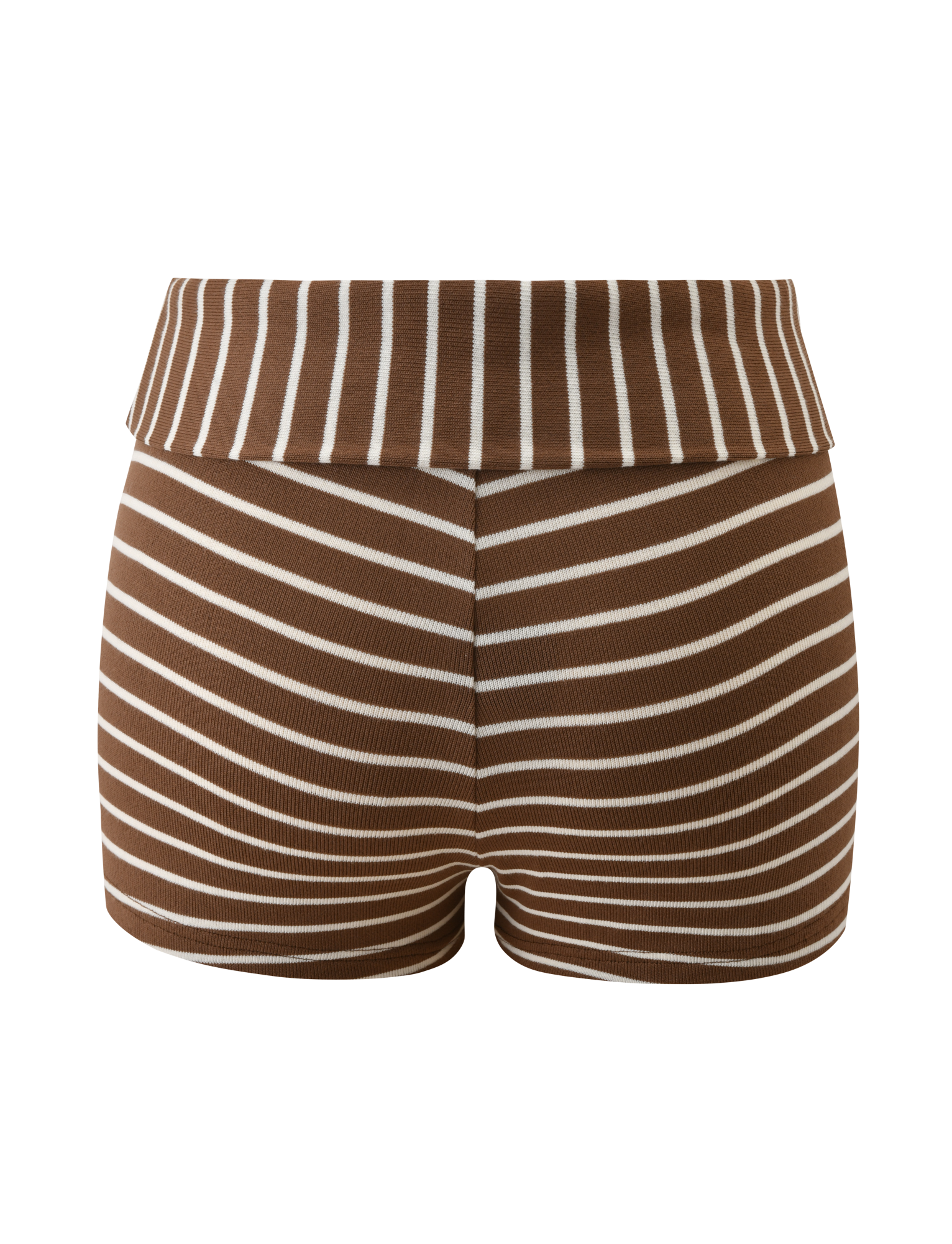 BODE STRIPED SHORT - CREAM AND BROWN STRIPE - Image 9