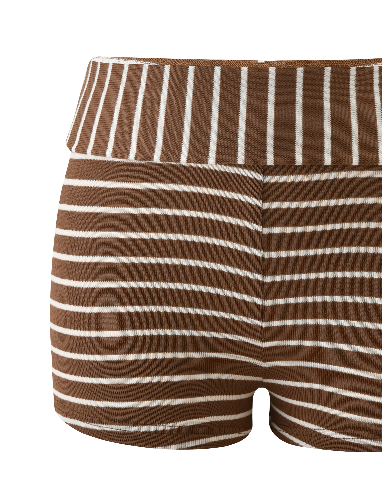 BODE STRIPED SHORT - CREAM AND BROWN STRIPE - Image 10