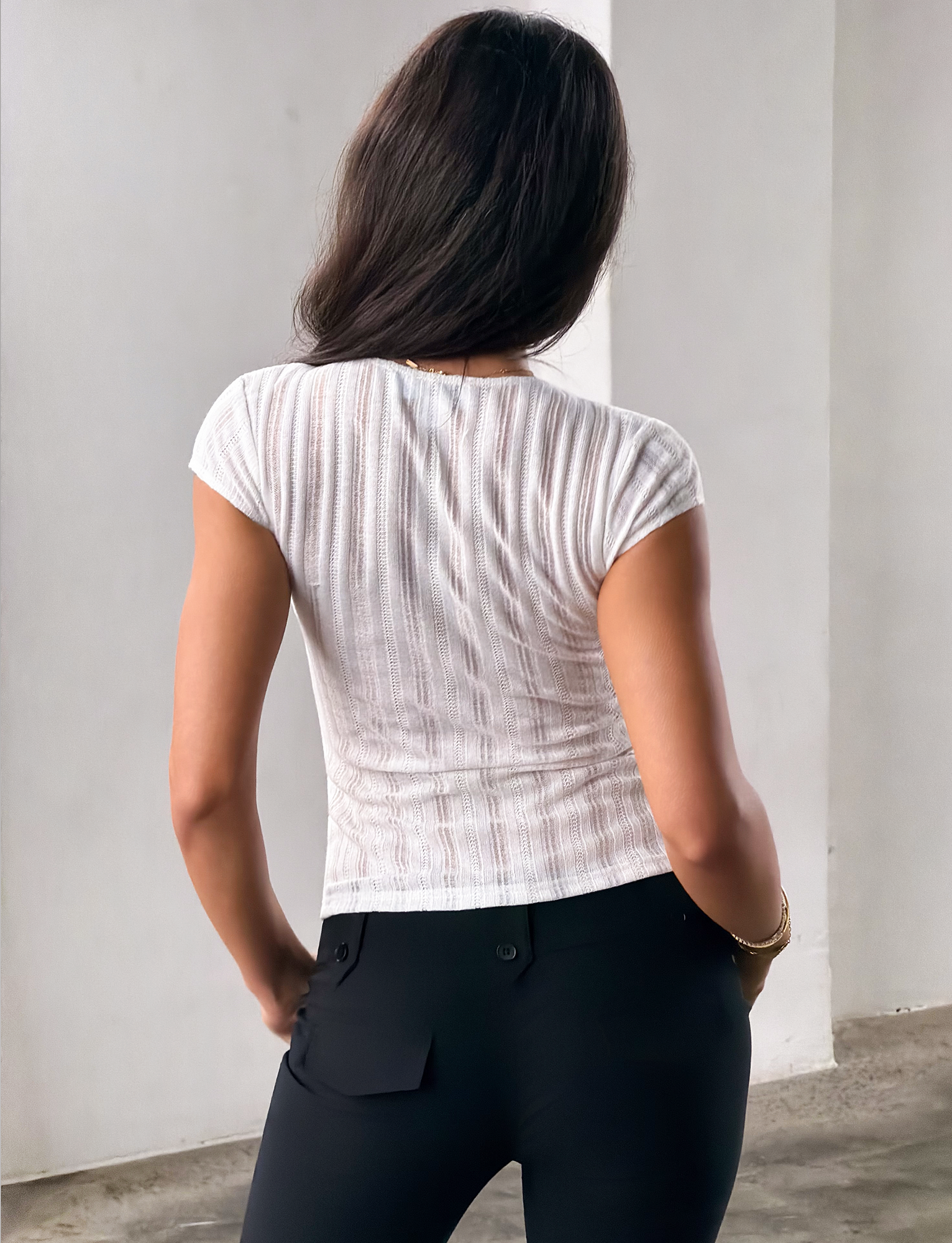 LONA TOP - WHITE - Image 5