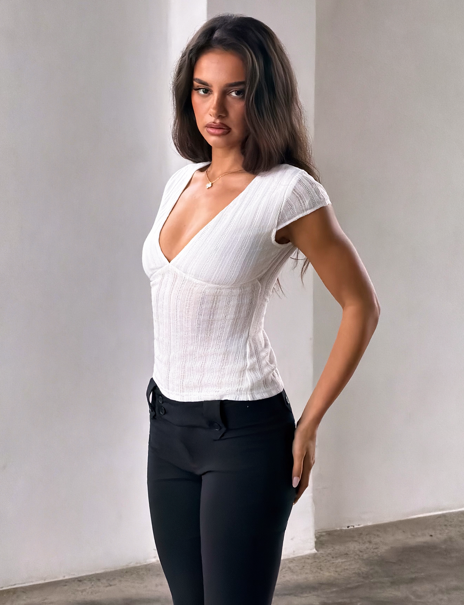 LONA TOP - WHITE - Image 4